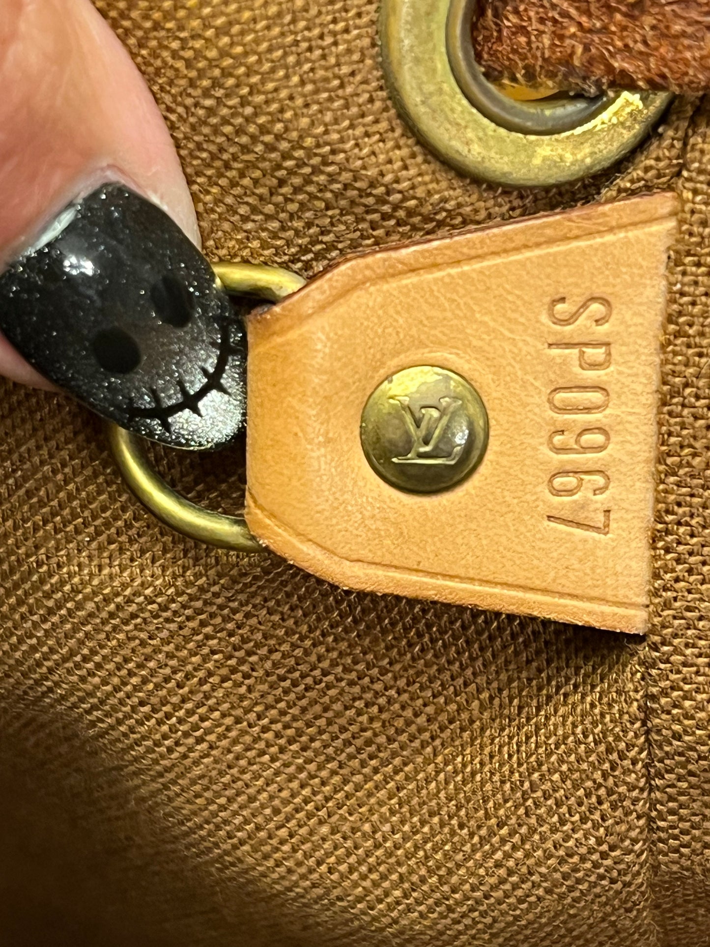 Authentic pre-owned Louis Vuitton montsouris pm mini backpack