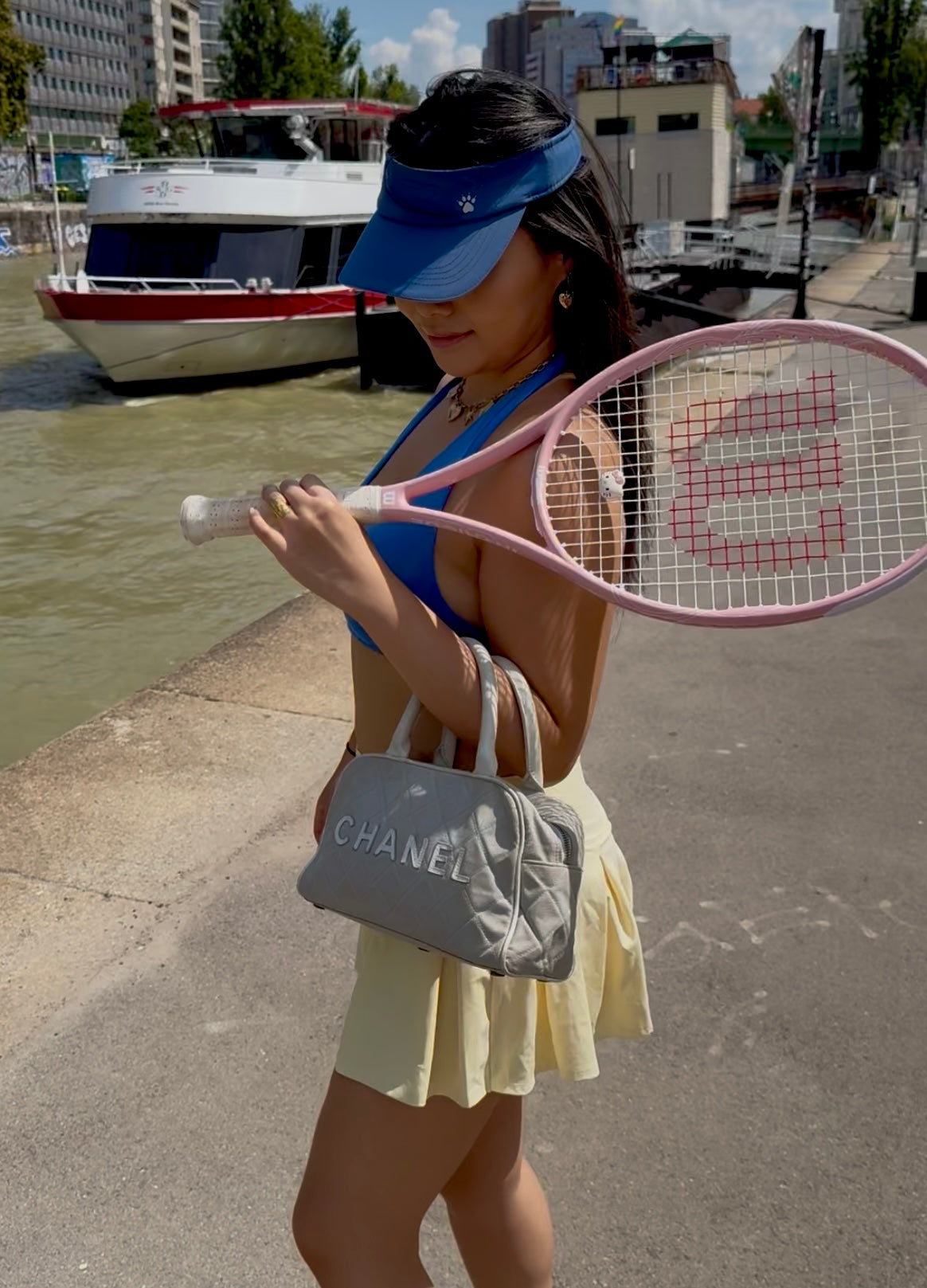 Chanel Vintage Bowling Bag