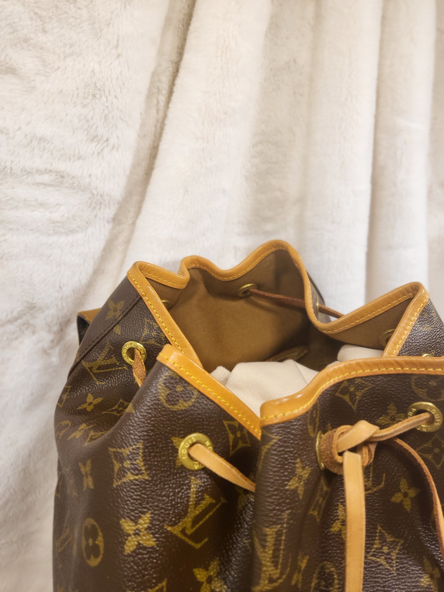 Authentic pre-owned Louis Vuitton Montsouris GM backpack