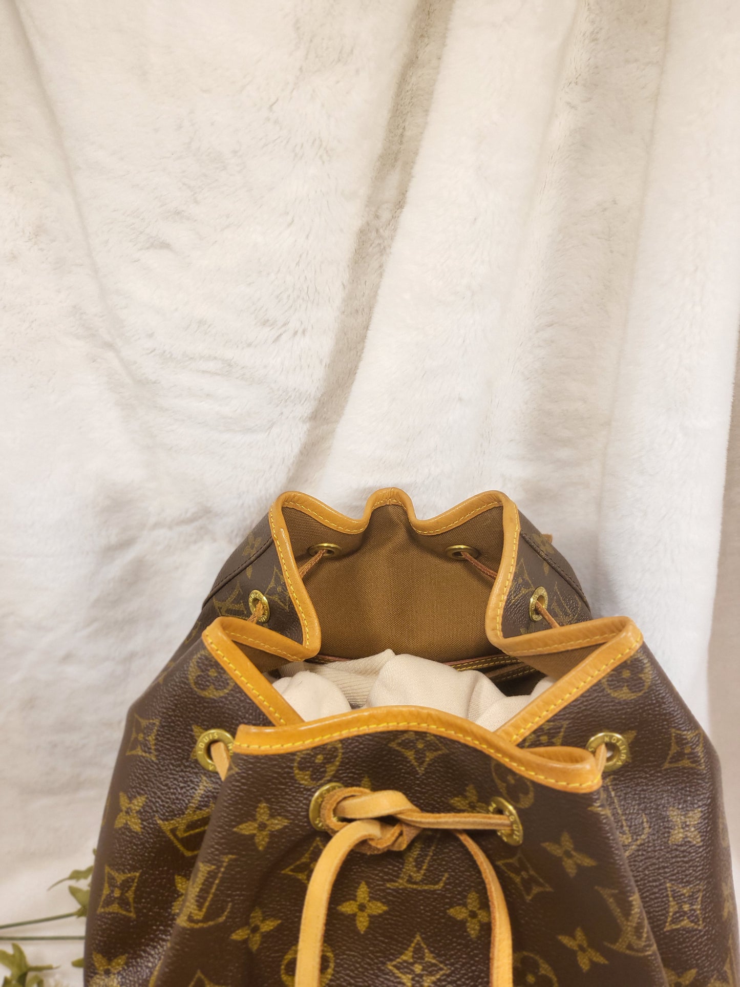 Authentic pre-owned Louis Vuitton Montsouris GM backpack