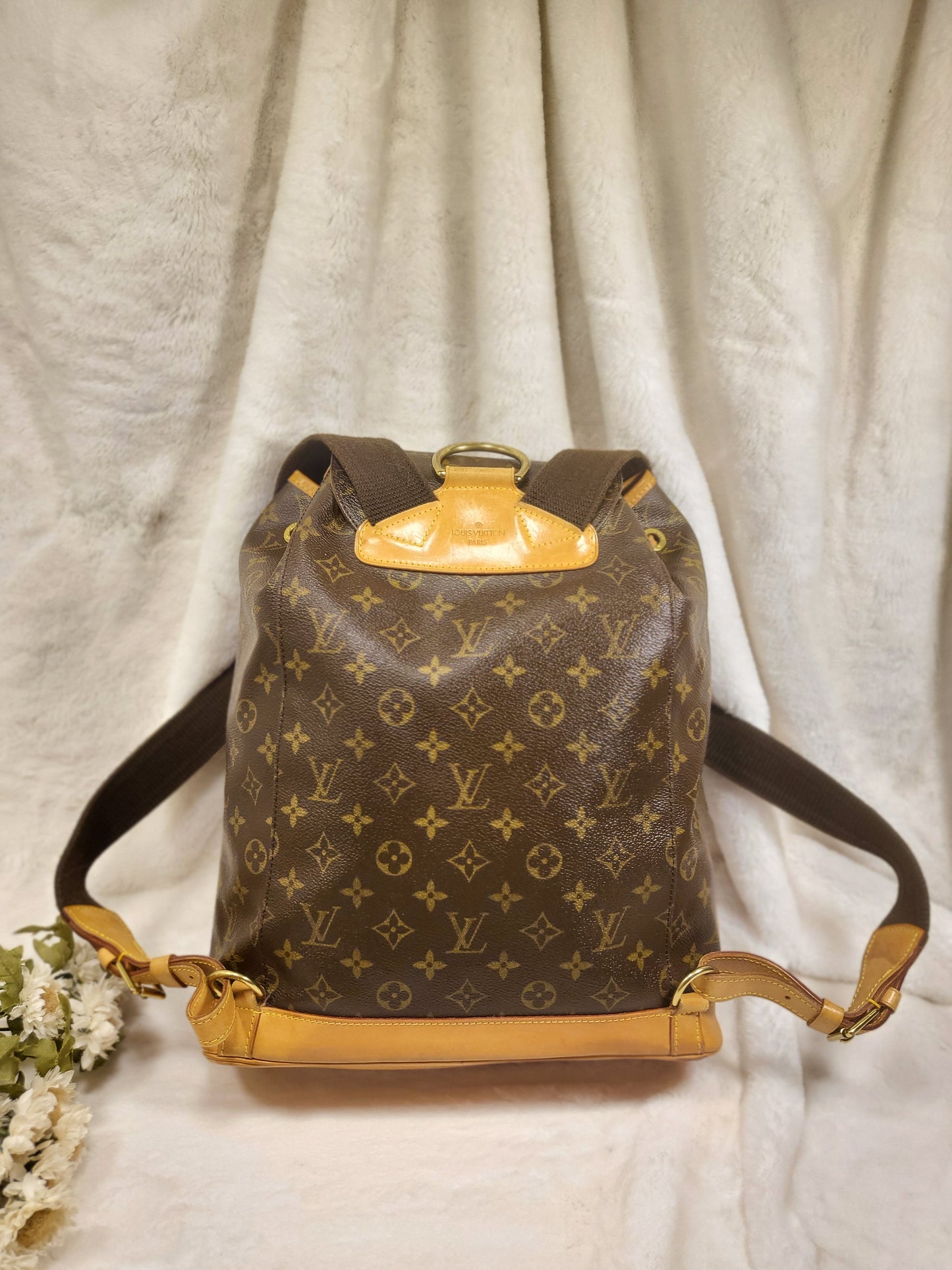 Authentic pre-owned Louis Vuitton Montsouris GM backpack