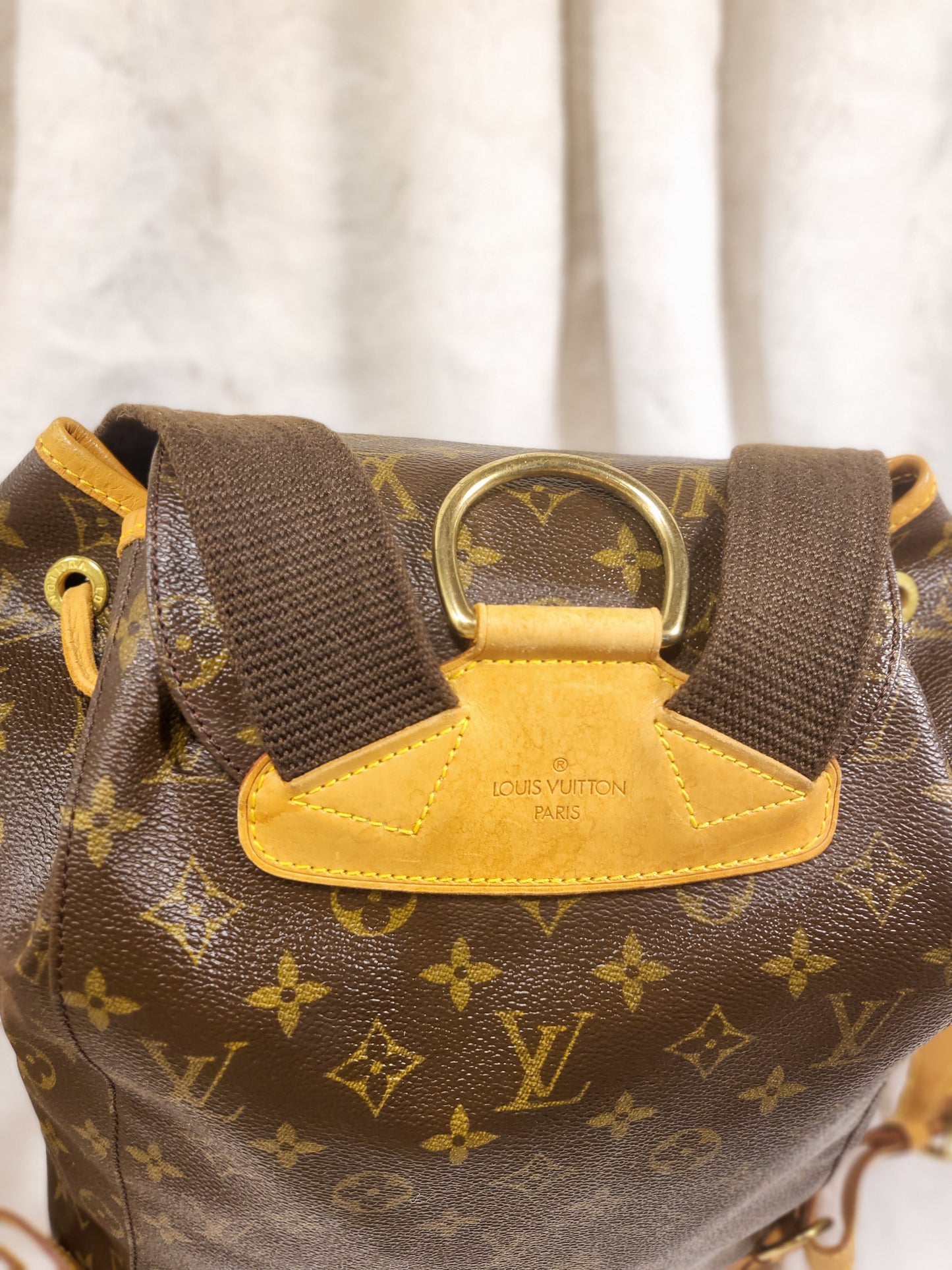 Authentic pre-owned Louis Vuitton Montsouris GM backpack