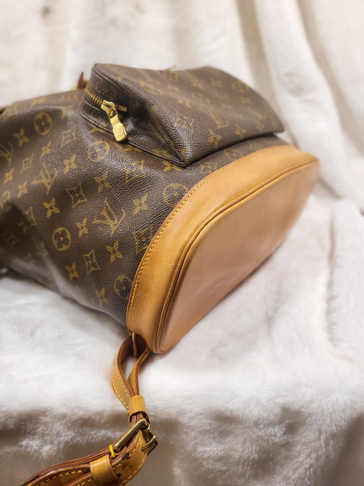 Authentic pre-owned Louis Vuitton Montsouris GM backpack