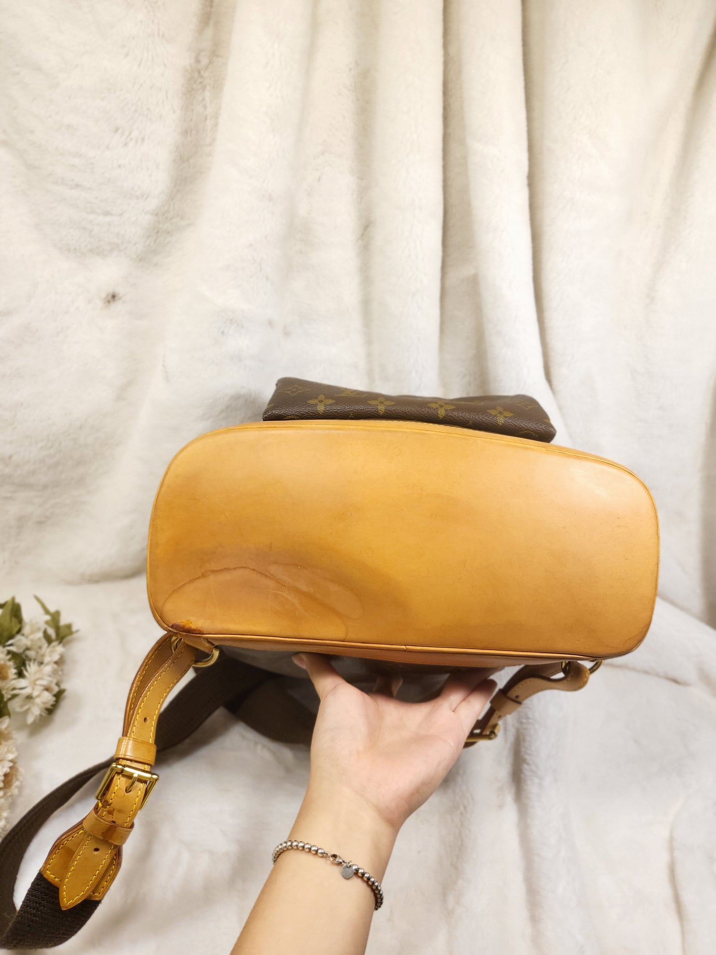 Authentic pre-owned Louis Vuitton Montsouris GM backpack