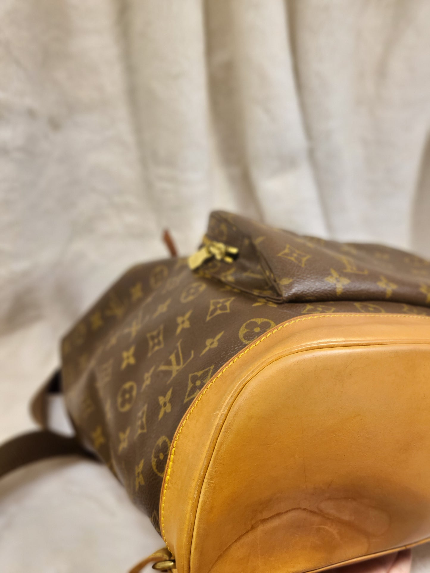 Authentic pre-owned Louis Vuitton Montsouris GM backpack