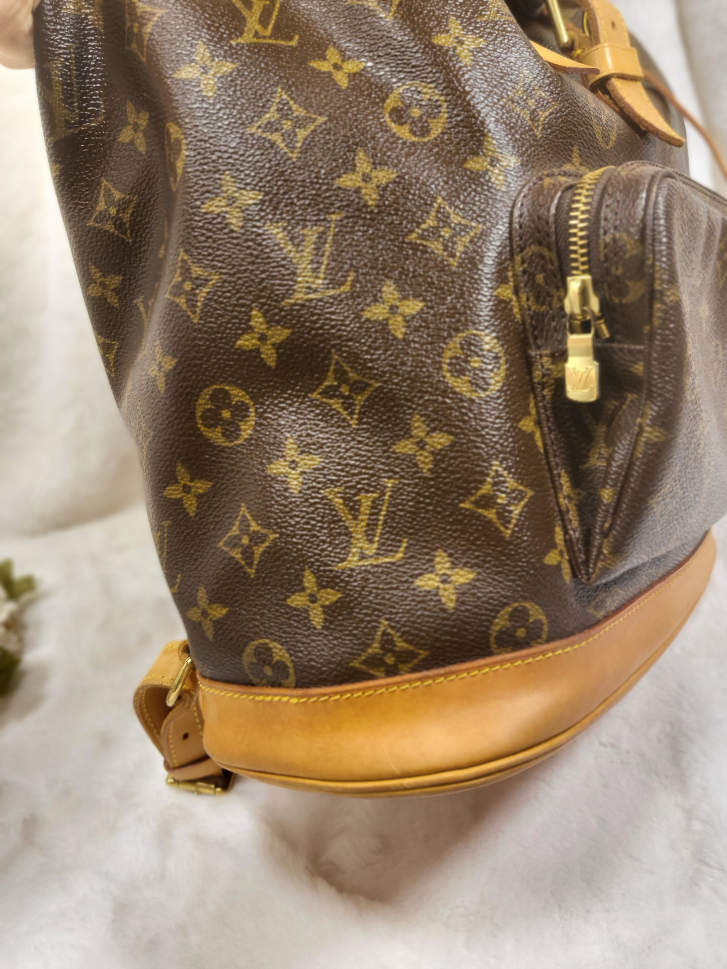 Authentic pre-owned Louis Vuitton Montsouris GM backpack