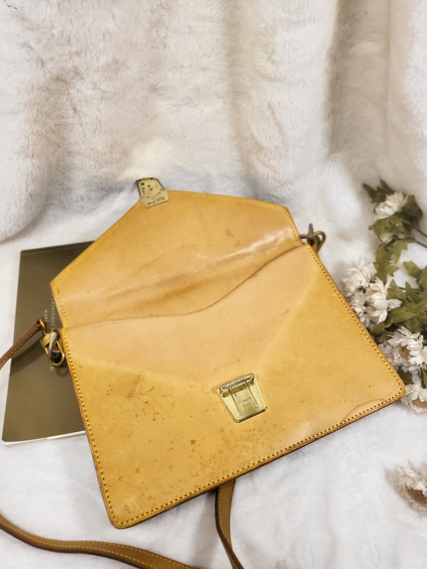 Authentic pre-owned Louis Vuitton sac biface calfskin hinomoto limited edition crossbody shoulder bag