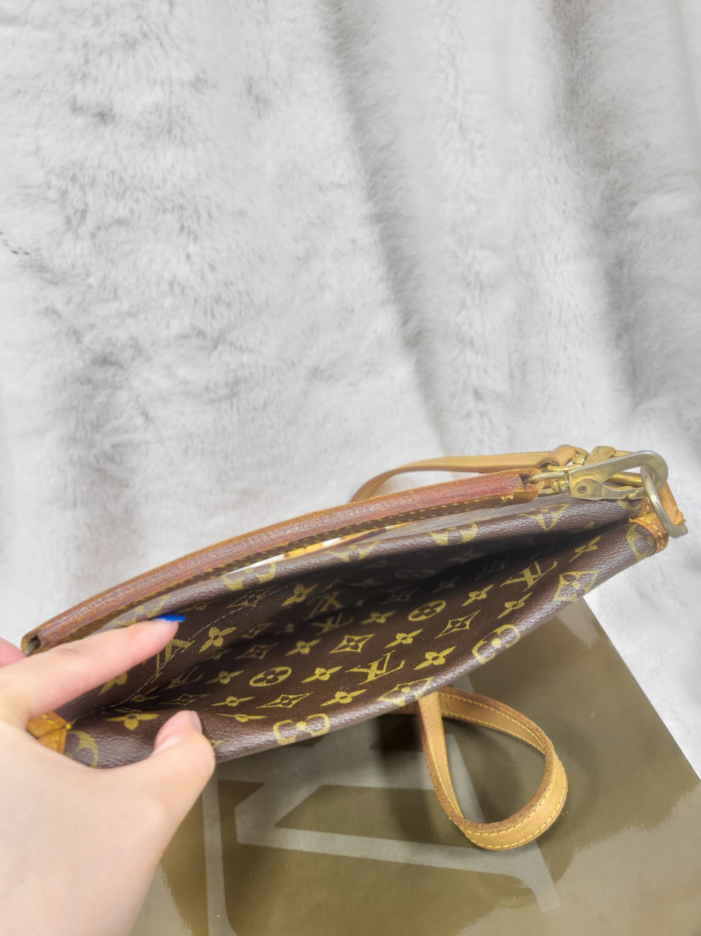 Authentic pre-owned Louis Vuitton sac biface calfskin hinomoto limited edition crossbody shoulder bag