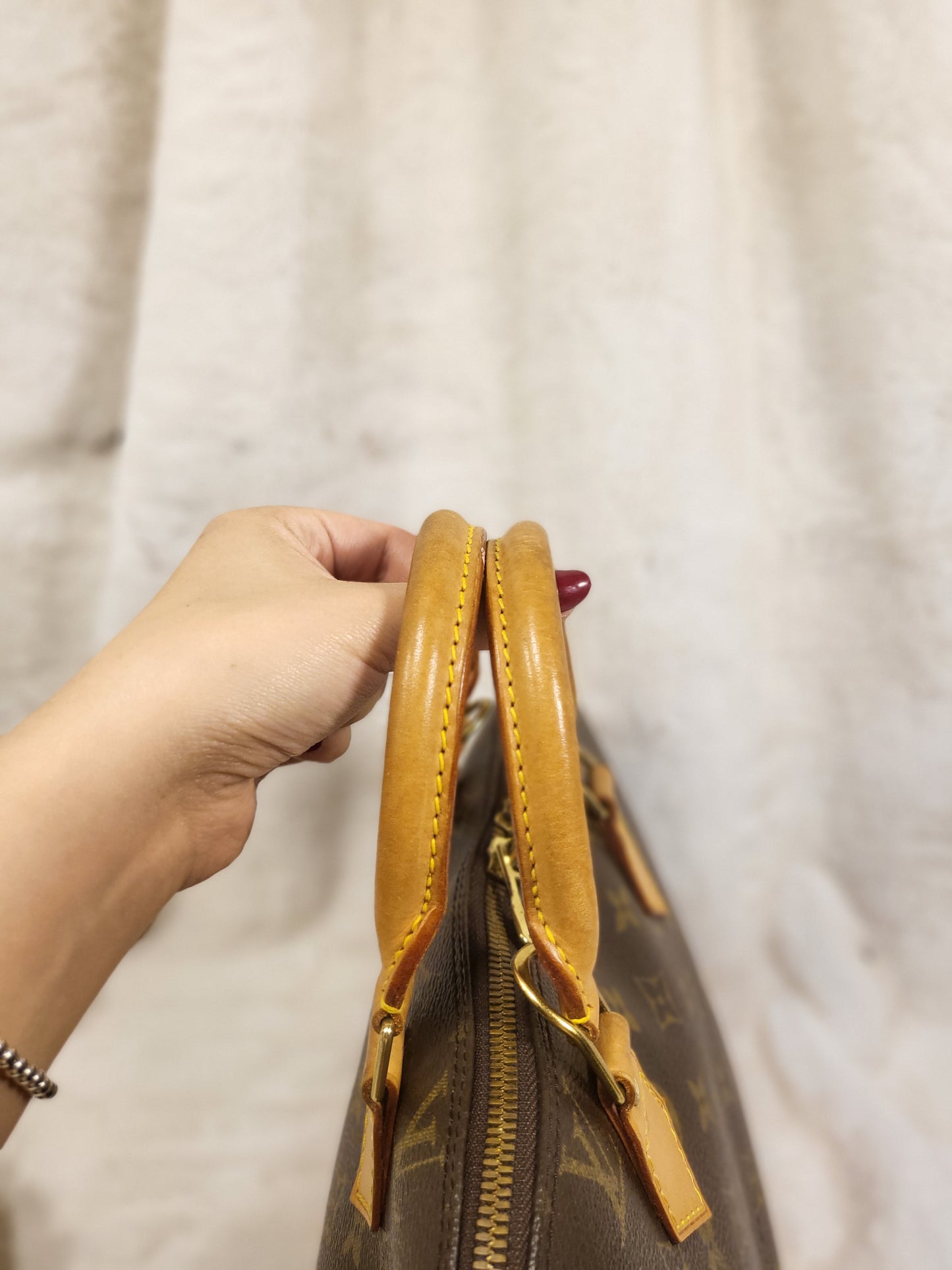 Authentic pre-owned Louis Vuitton Alma pm