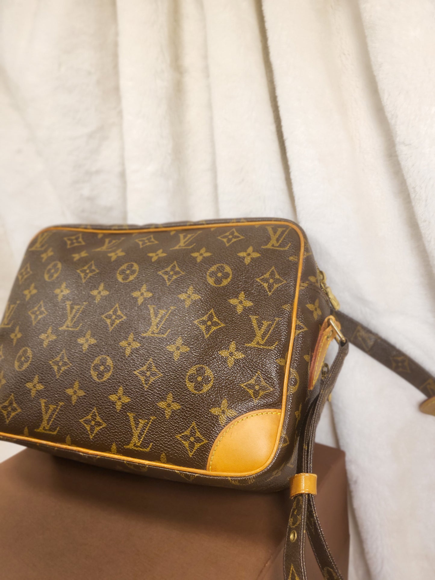 Authentic pre-owned Louis Vuitton Nile pm crossbody shoulder bag
