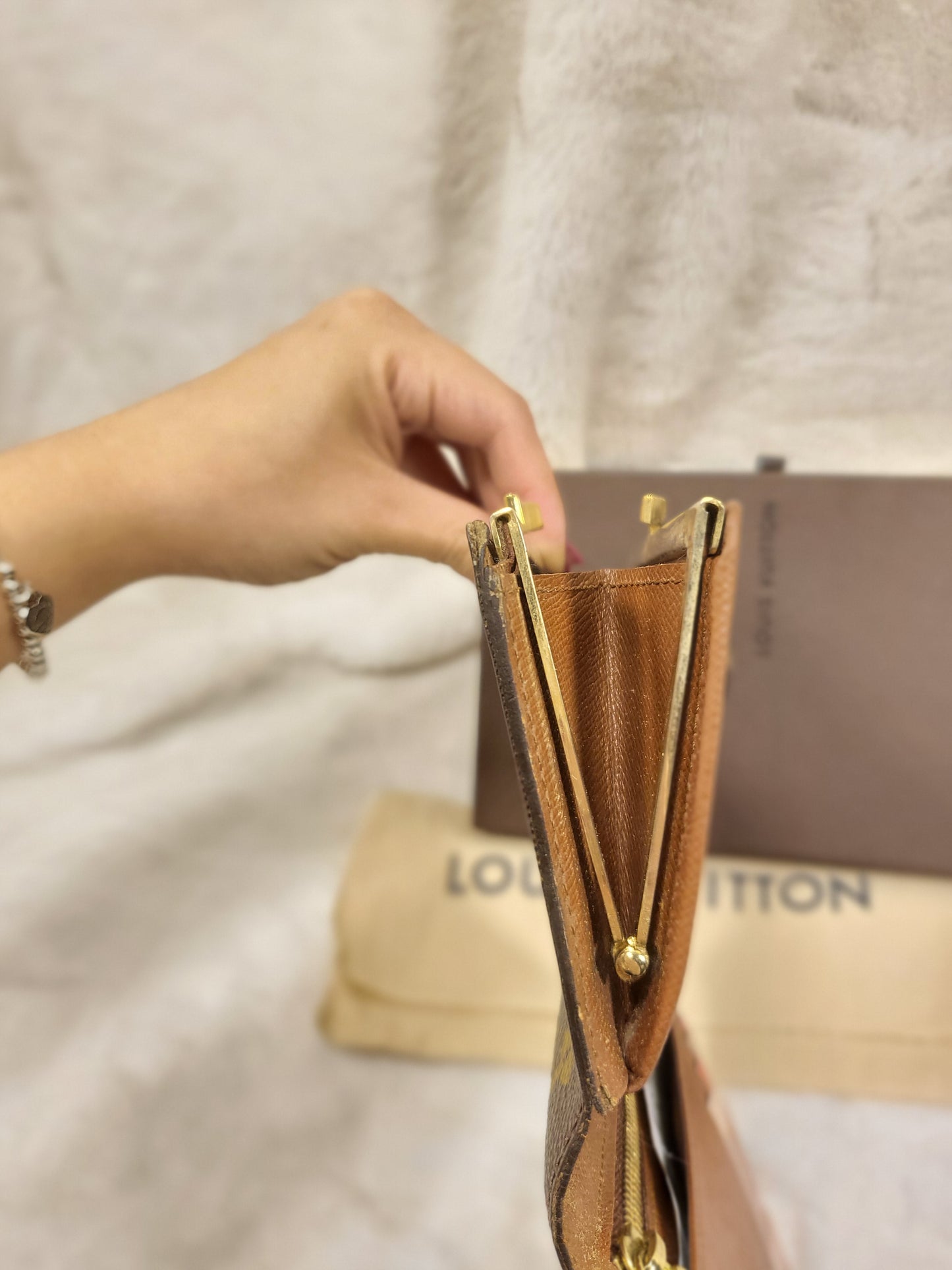 Authentic pre-owned Louis Vuitton Continental wallet