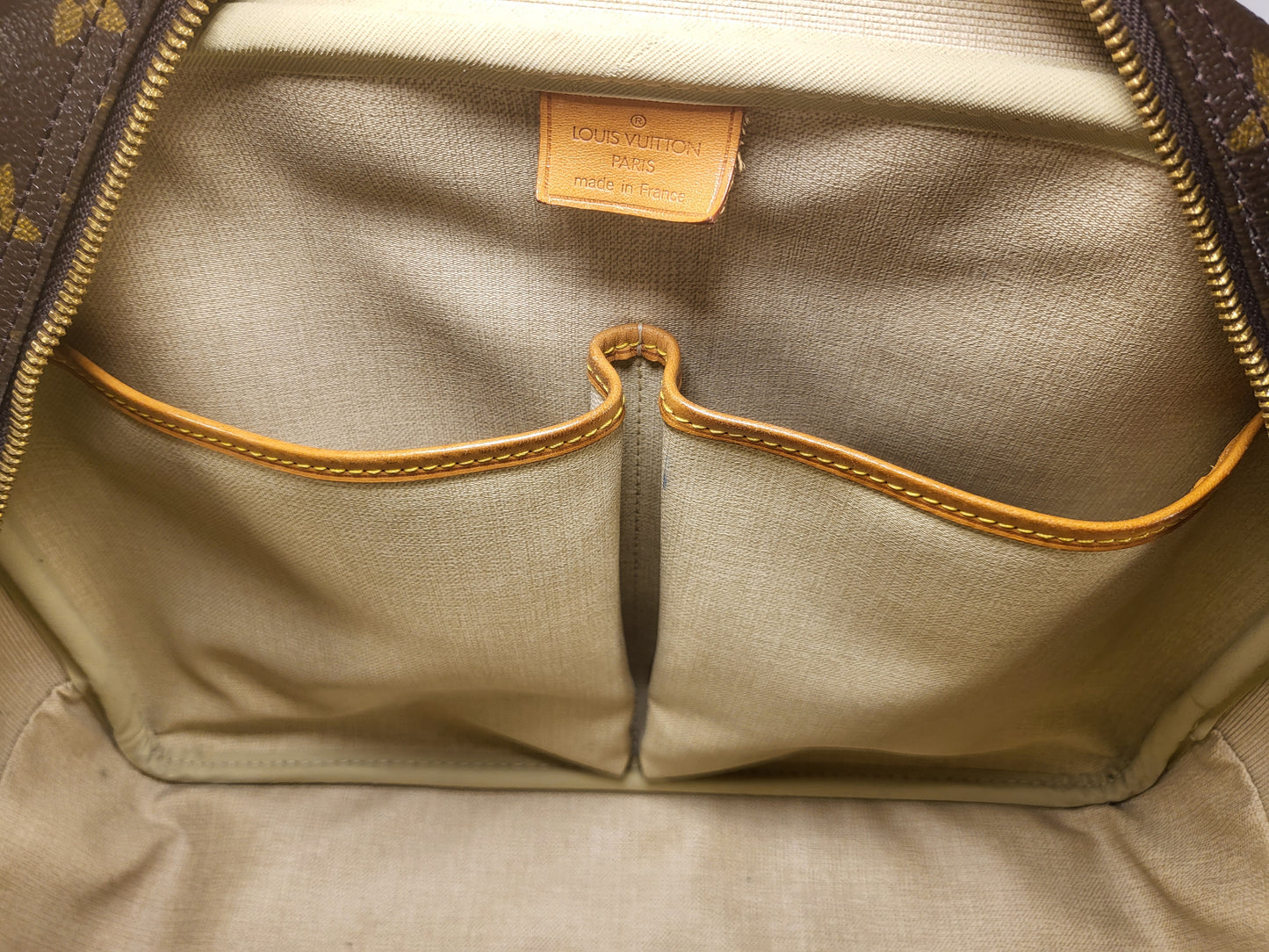 Authentic pre-owned Louis Vuitton Deauville top handle bag