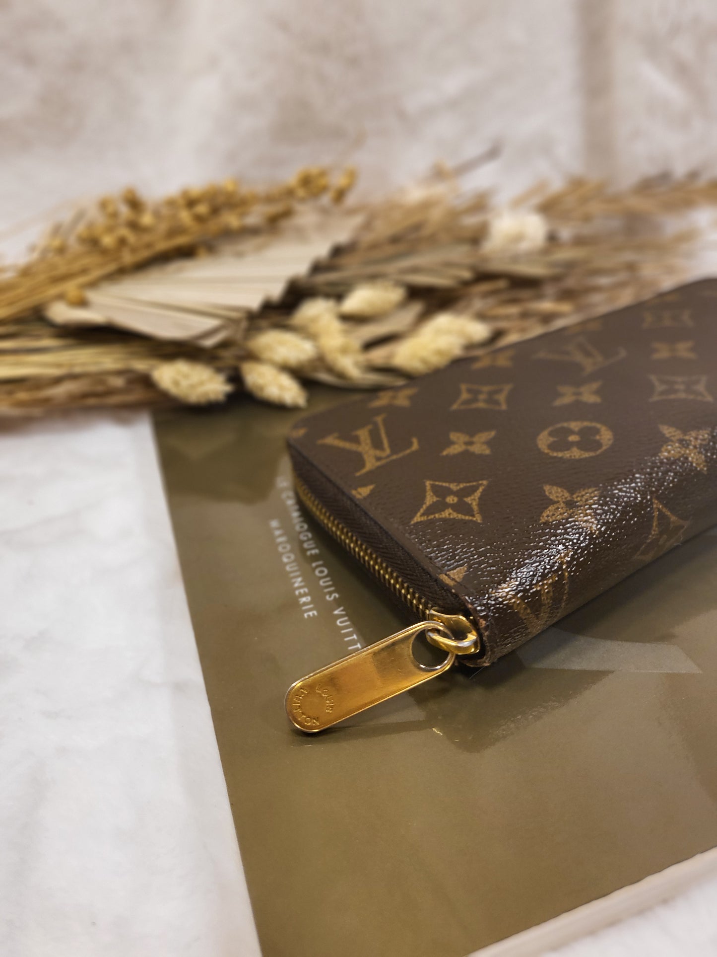 Authentic pre-owned Louis Vuitton Zippy compact wallet