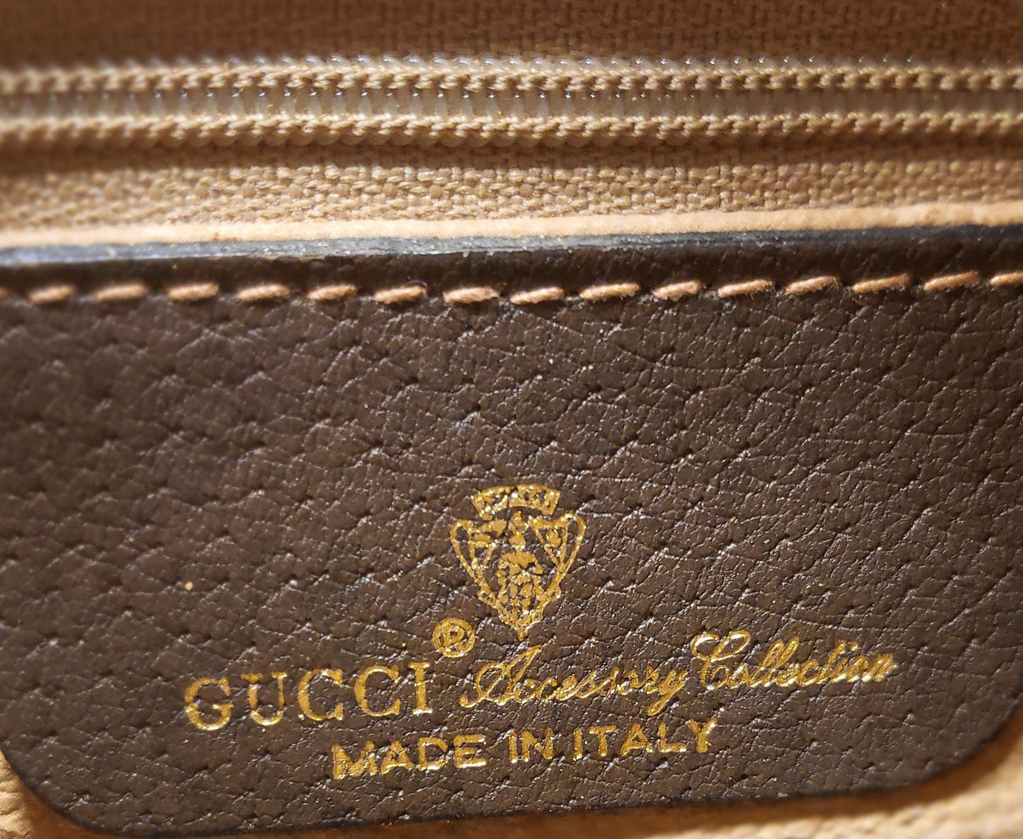 Authentic pre-owned Gucci sherry line crossbody shoulder bag