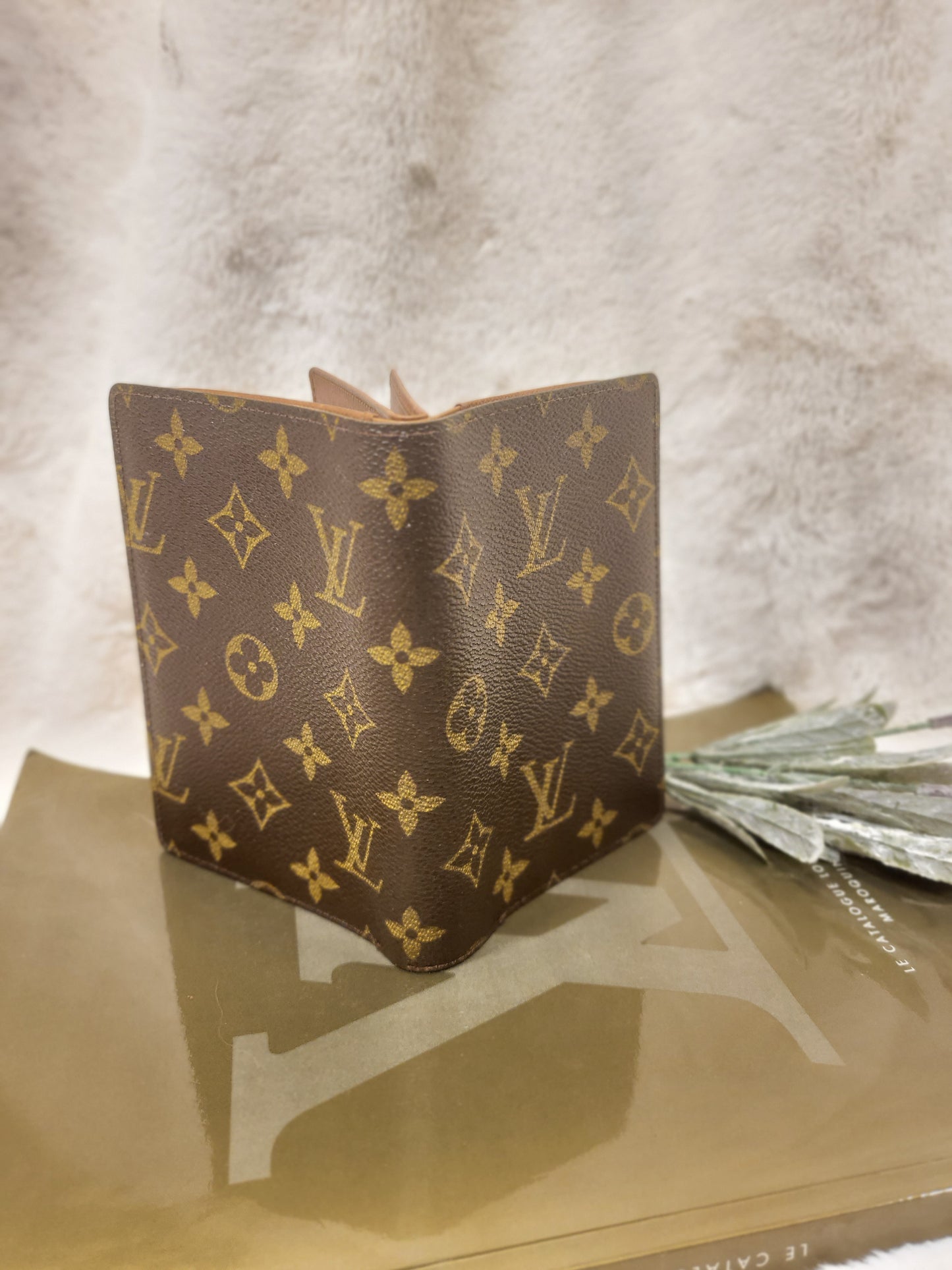 Authentic pre-owned Louis Vuitton passport holder