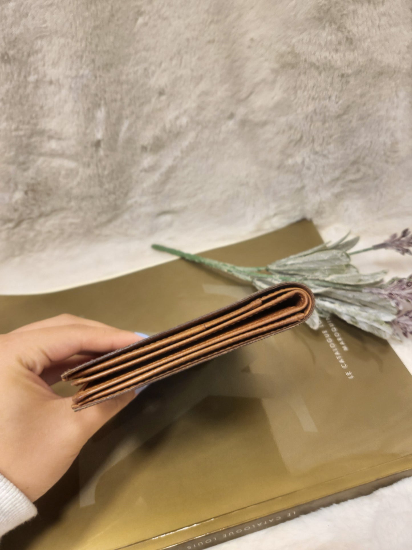 Authentic pre-owned Louis Vuitton passport holder