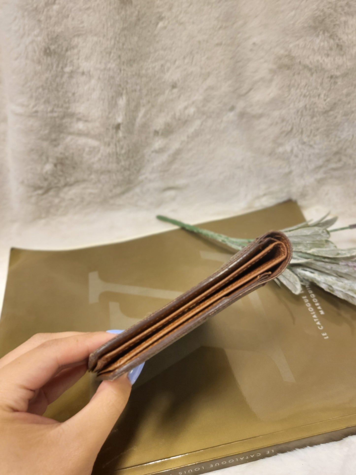 Authentic pre-owned Louis Vuitton passport holder