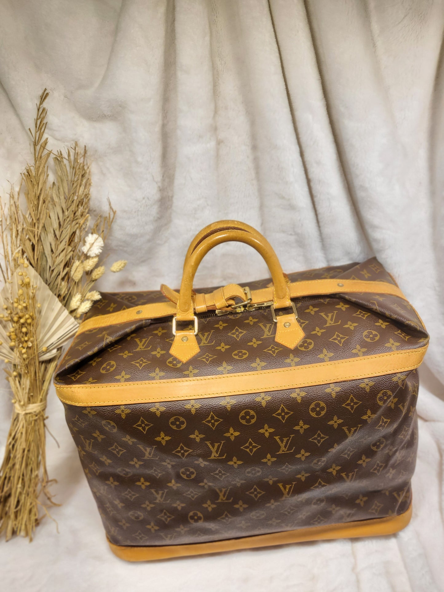 Authentic pre-owned Louis Vuitton Cruiser 45 luggage travel bag