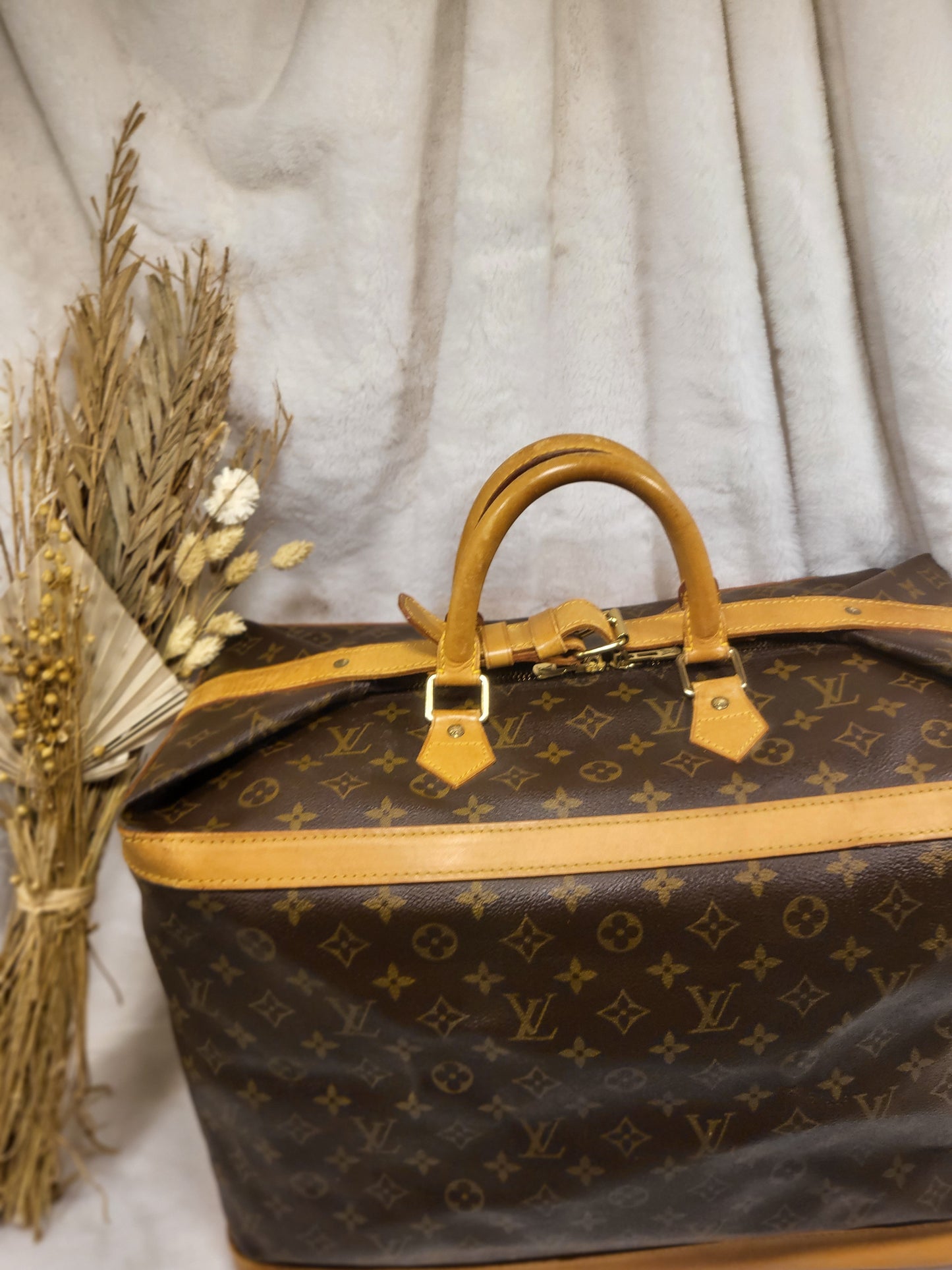 Authentic pre-owned Louis Vuitton Cruiser 45 luggage travel bag