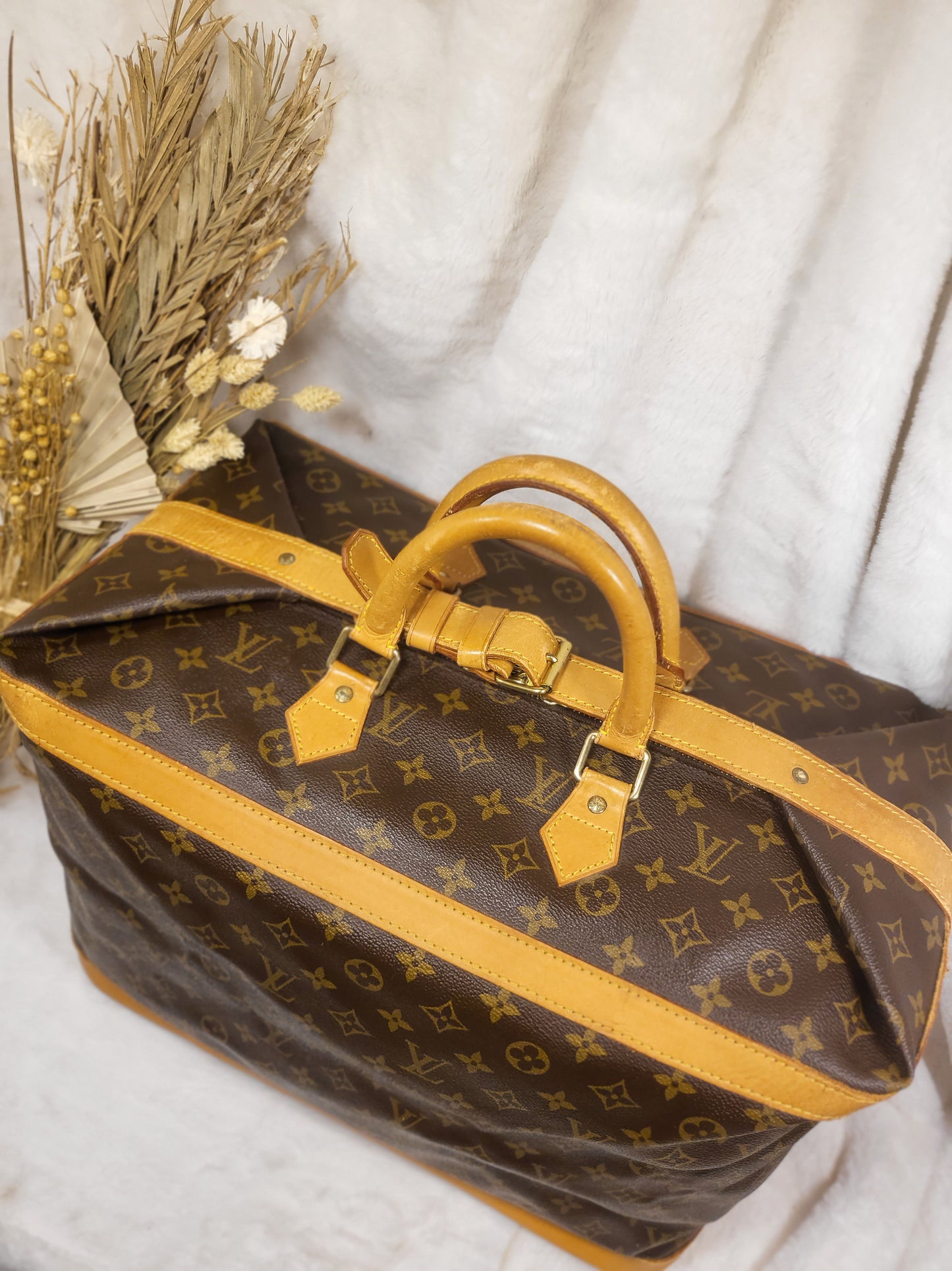 Authentic pre-owned Louis Vuitton Cruiser 45 luggage travel bag