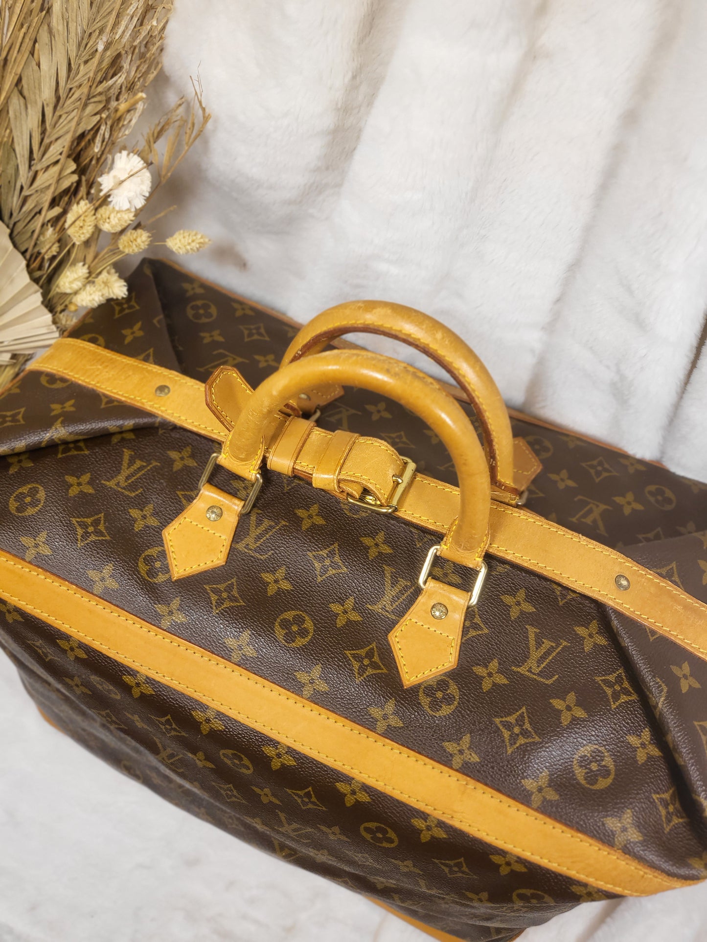 Authentic pre-owned Louis Vuitton Cruiser 45 luggage travel bag