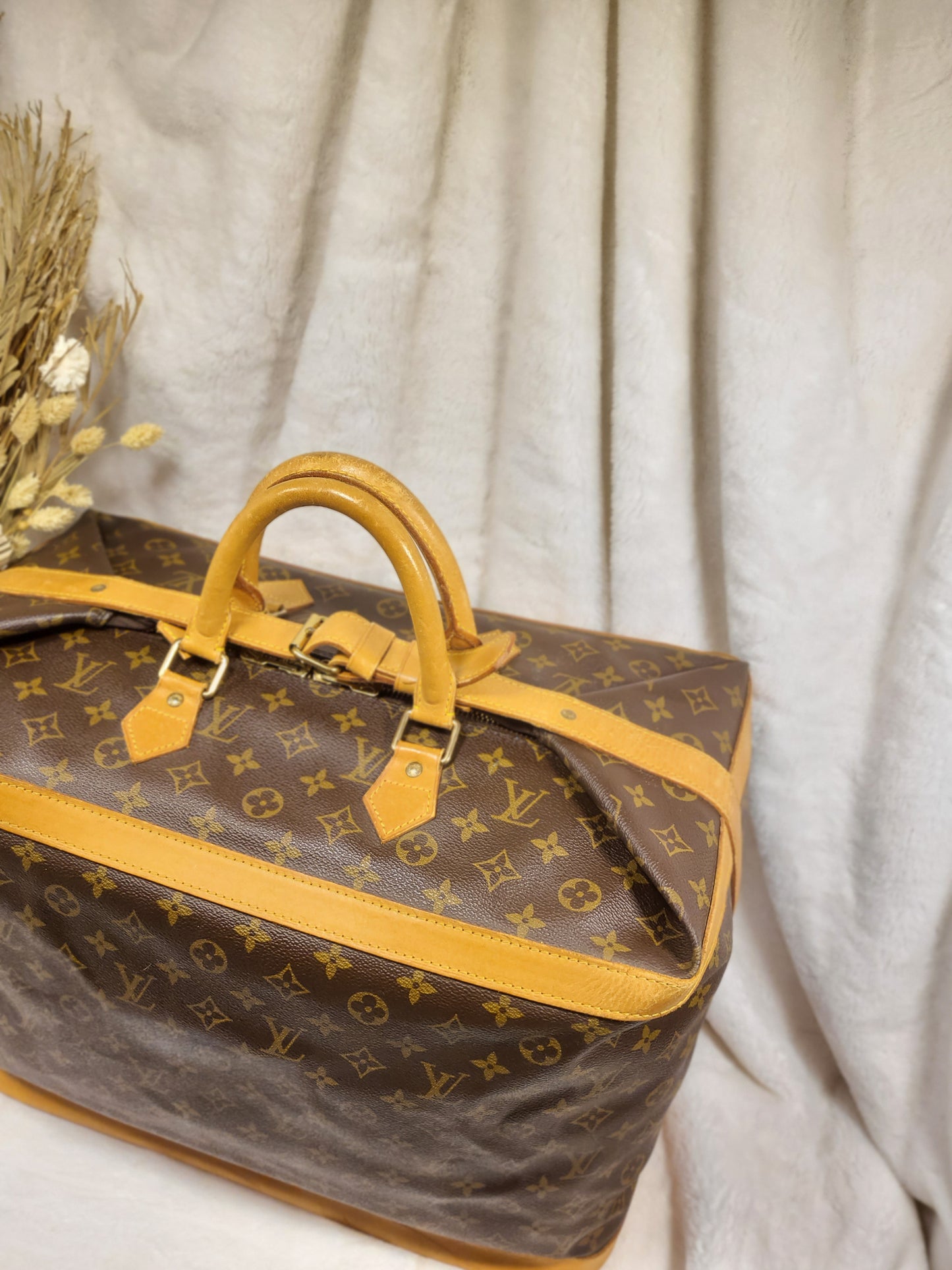 Authentic pre-owned Louis Vuitton Cruiser 45 luggage travel bag