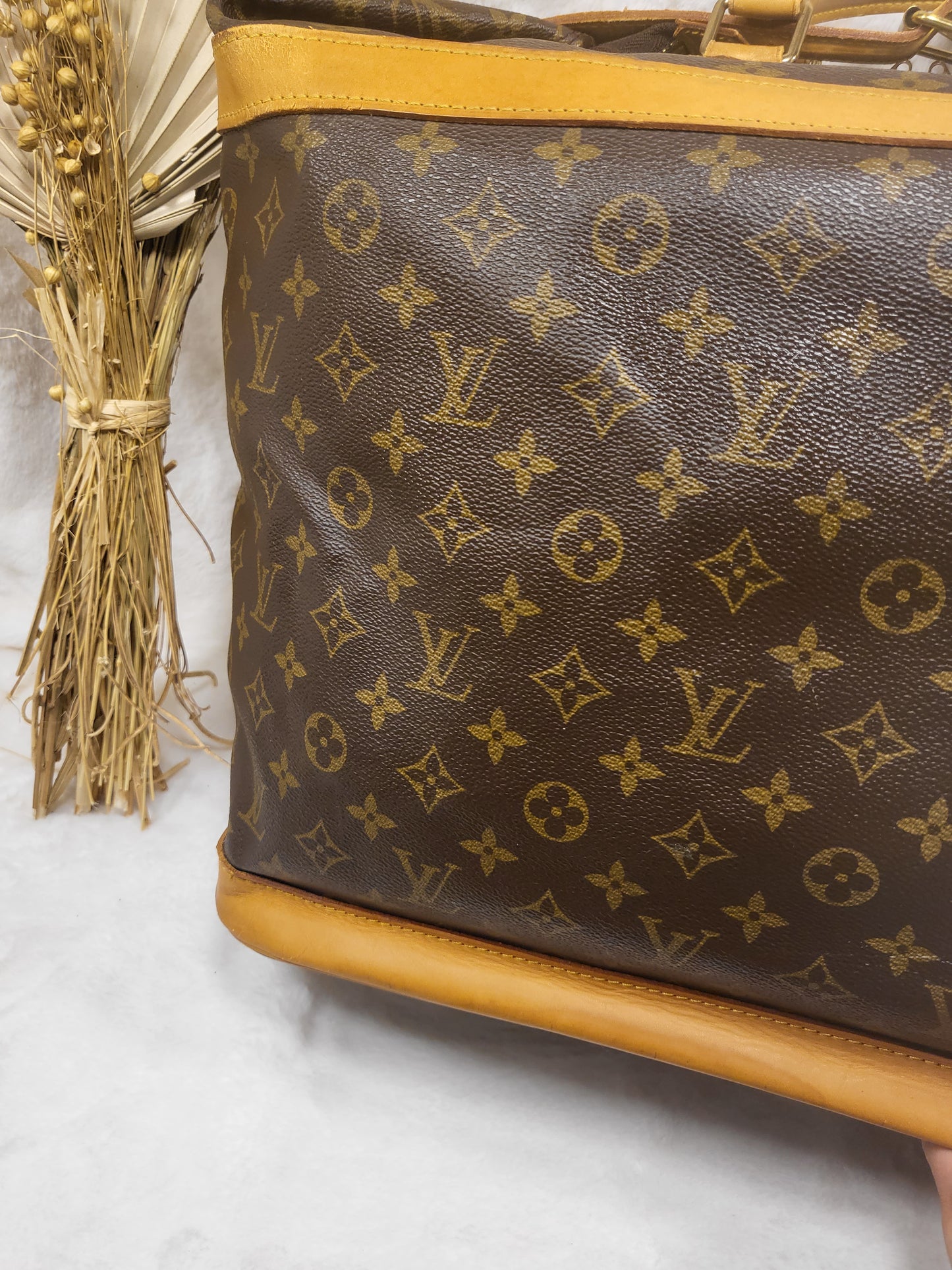 Authentic pre-owned Louis Vuitton Cruiser 45 luggage travel bag