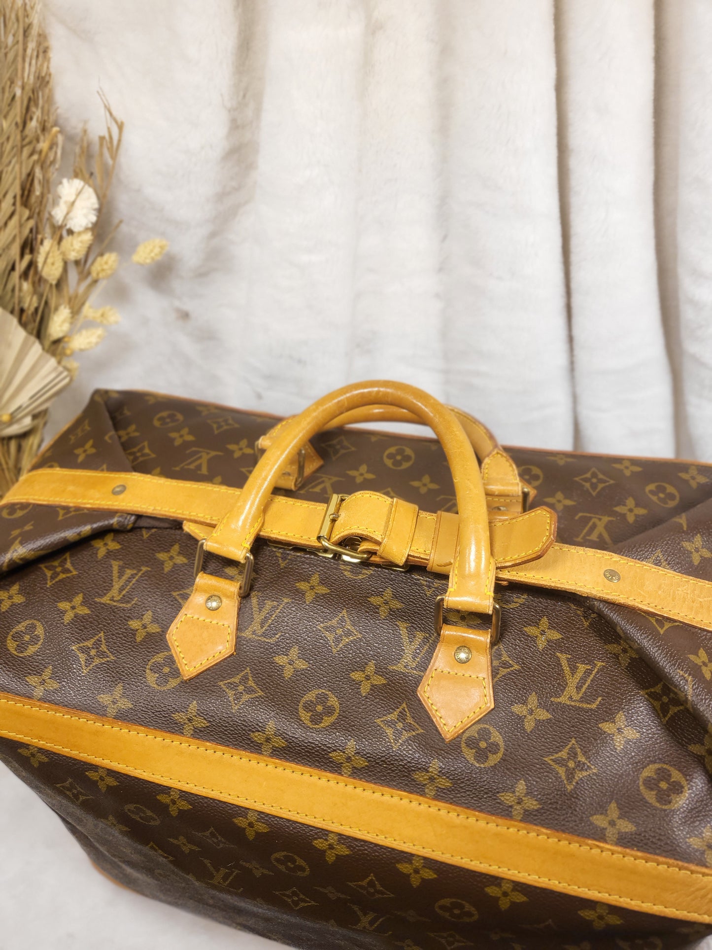 Authentic pre-owned Louis Vuitton Cruiser 45 luggage travel bag
