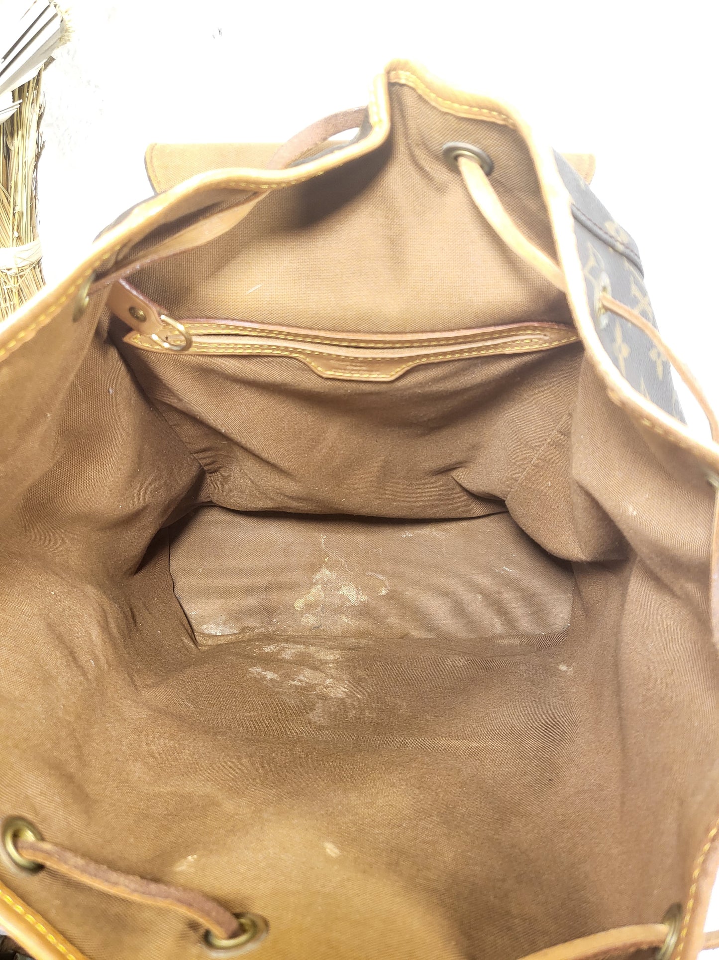 Authentic pre-owned Louis Vuitton Montsouris GM backpack