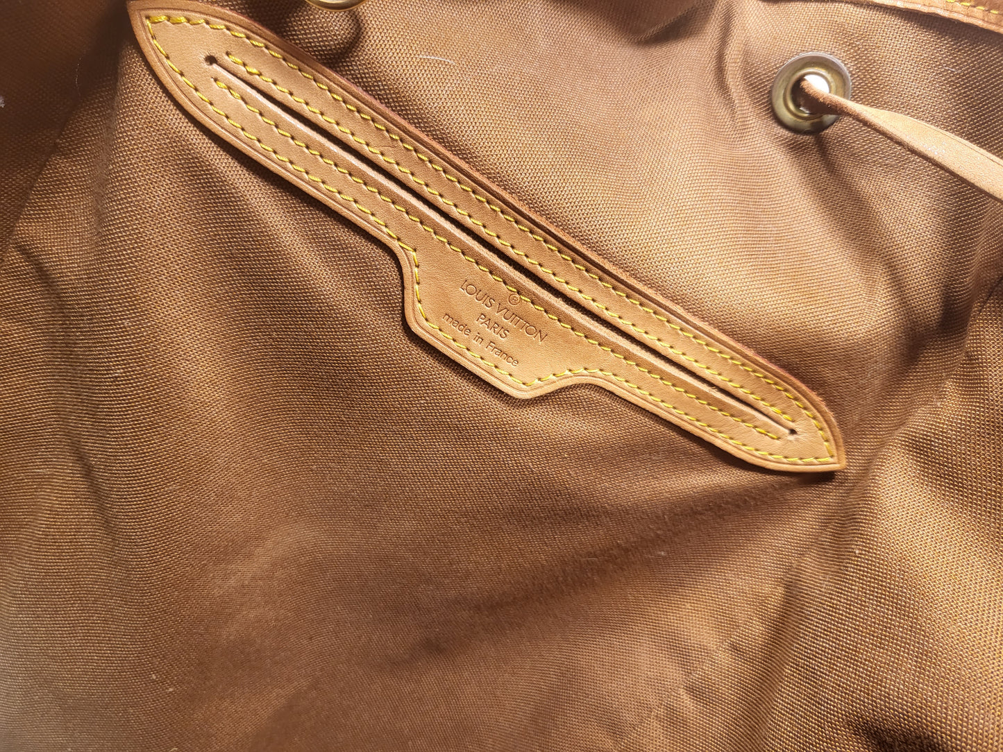 Authentic pre-owned Louis Vuitton Montsouris GM backpack