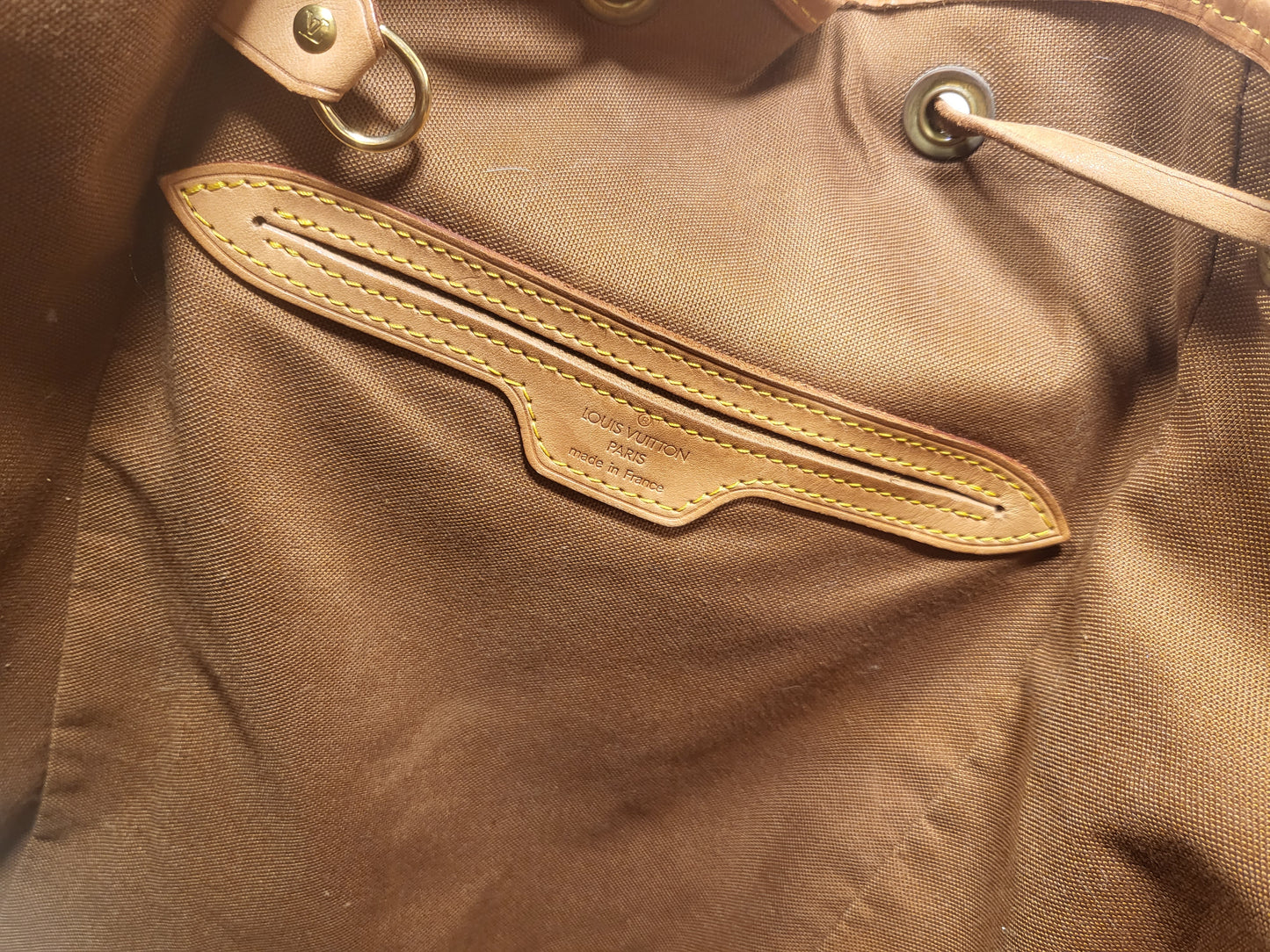 Authentic pre-owned Louis Vuitton Montsouris GM backpack