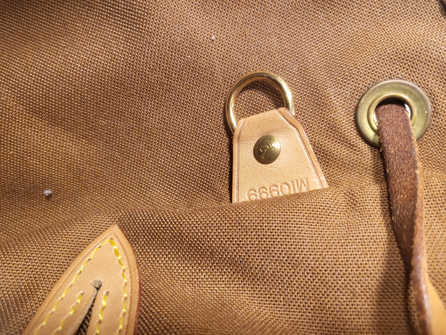 Authentic pre-owned Louis Vuitton Montsouris GM backpack
