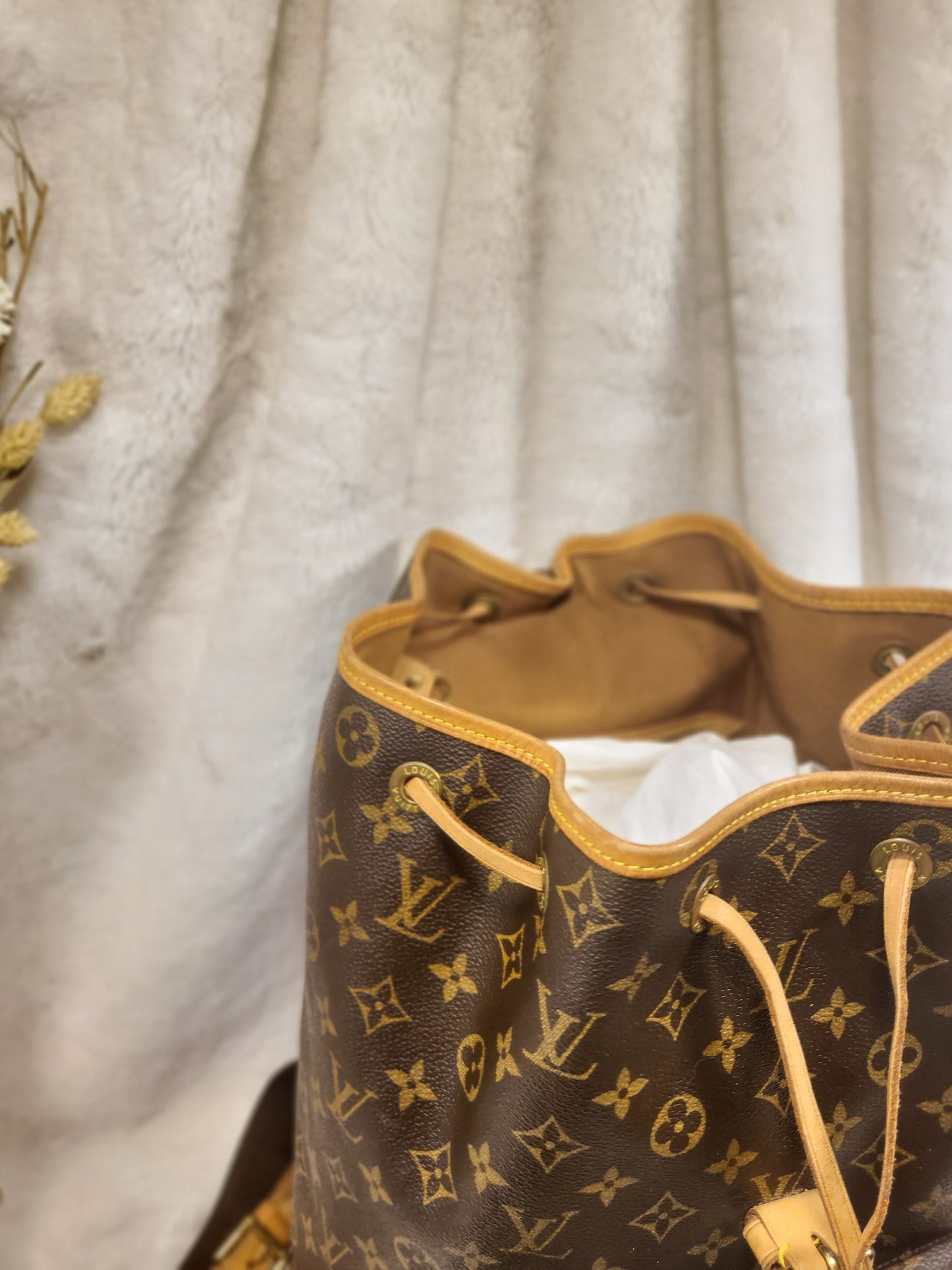 Authentic pre-owned Louis Vuitton Montsouris GM backpack