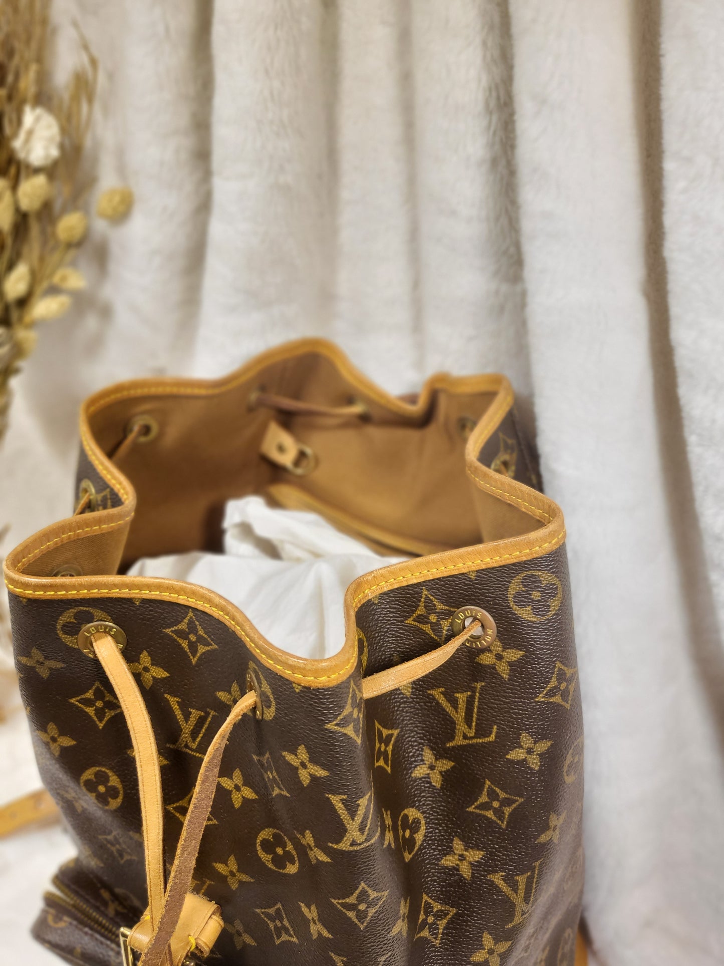 Authentic pre-owned Louis Vuitton Montsouris GM backpack