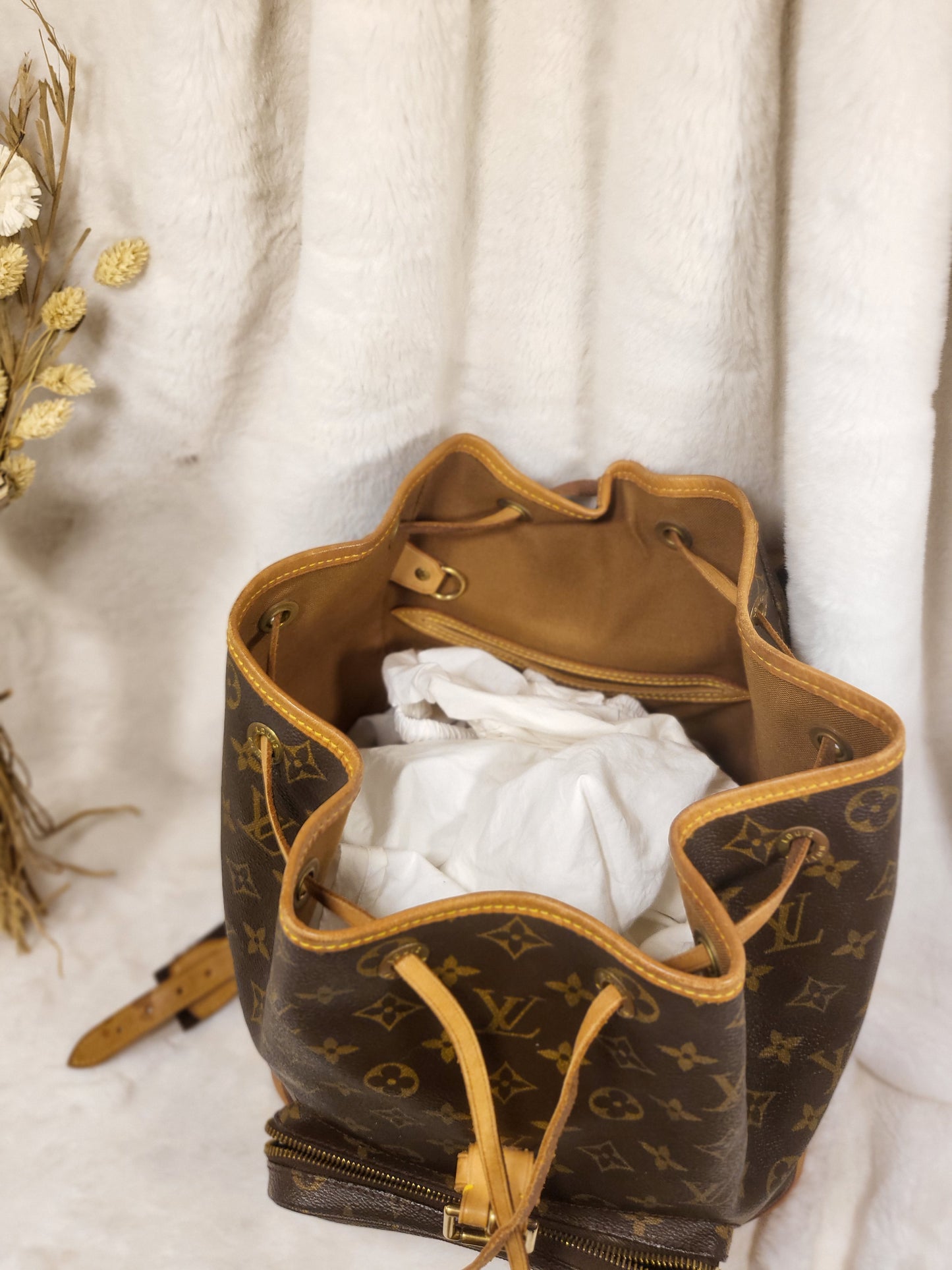 Authentic pre-owned Louis Vuitton Montsouris GM backpack
