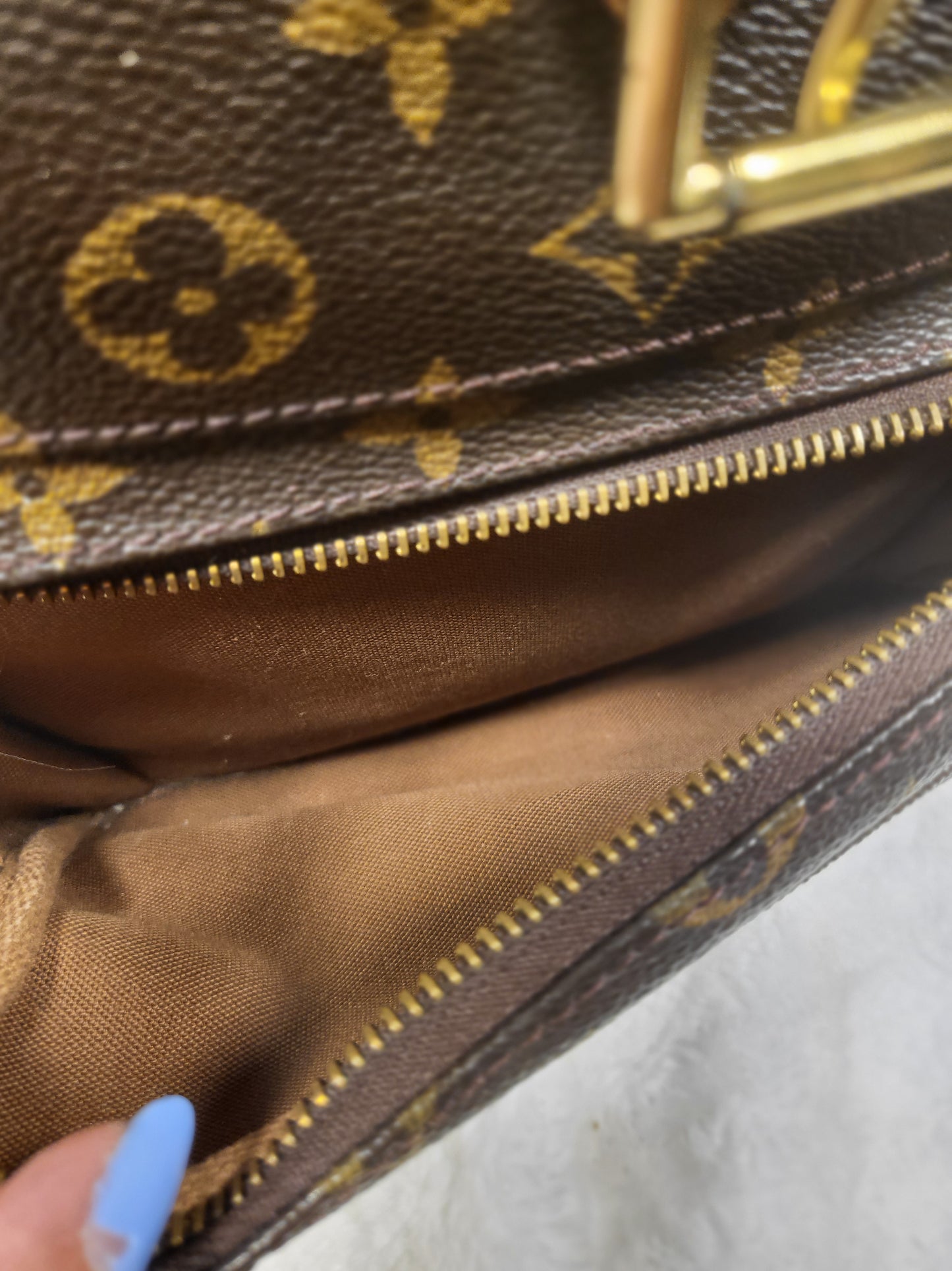Authentic pre-owned Louis Vuitton Montsouris GM backpack