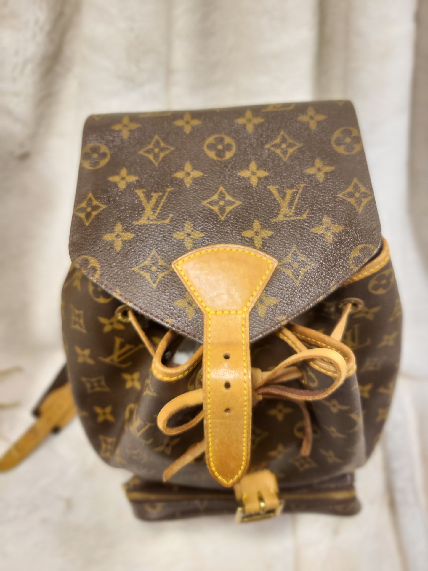 Authentic pre-owned Louis Vuitton Montsouris GM backpack