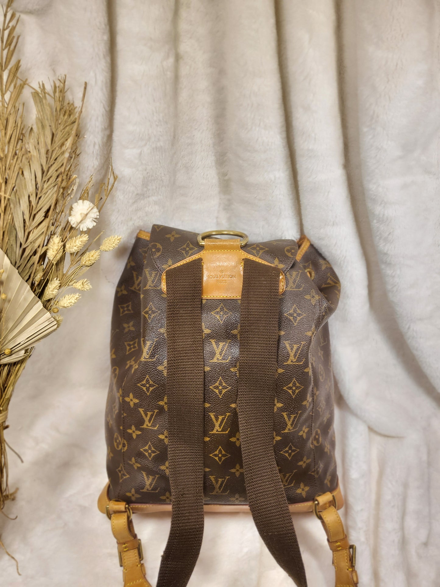 Authentic pre-owned Louis Vuitton Montsouris GM backpack
