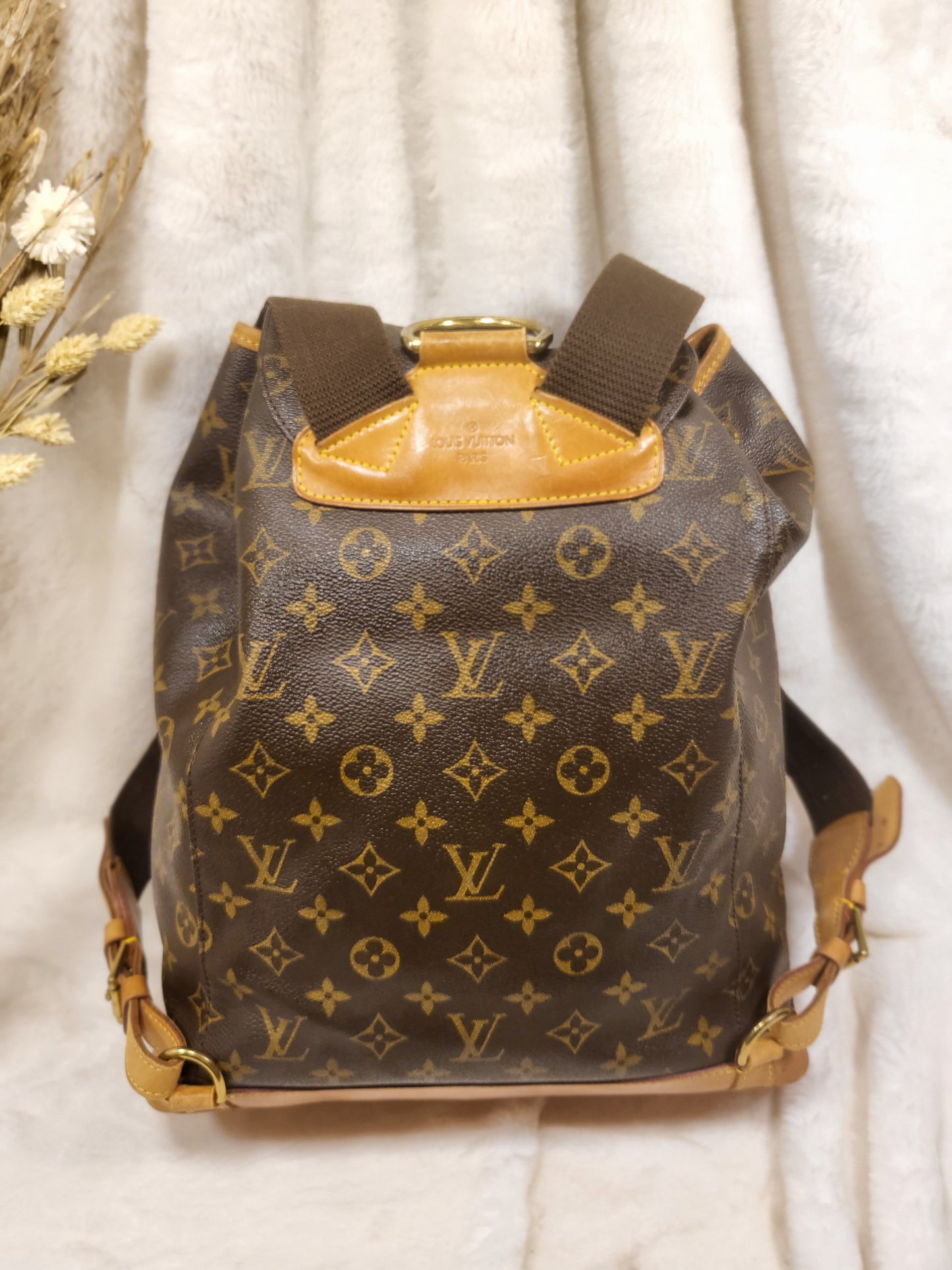 Authentic pre-owned Louis Vuitton Montsouris GM backpack