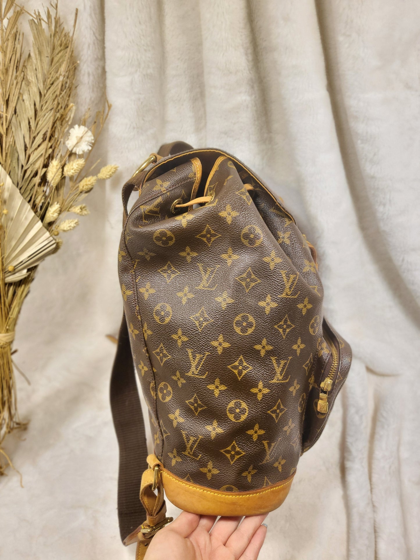 Authentic pre-owned Louis Vuitton Montsouris GM backpack