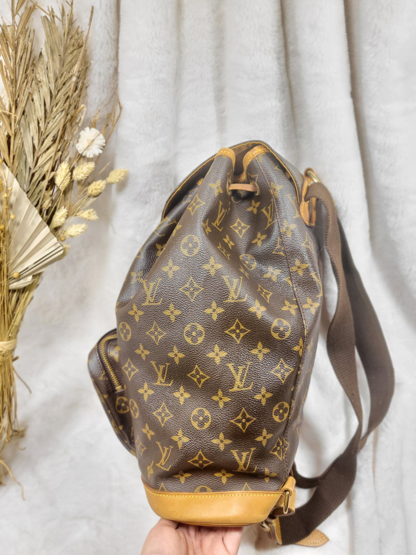 Authentic pre-owned Louis Vuitton Montsouris GM backpack