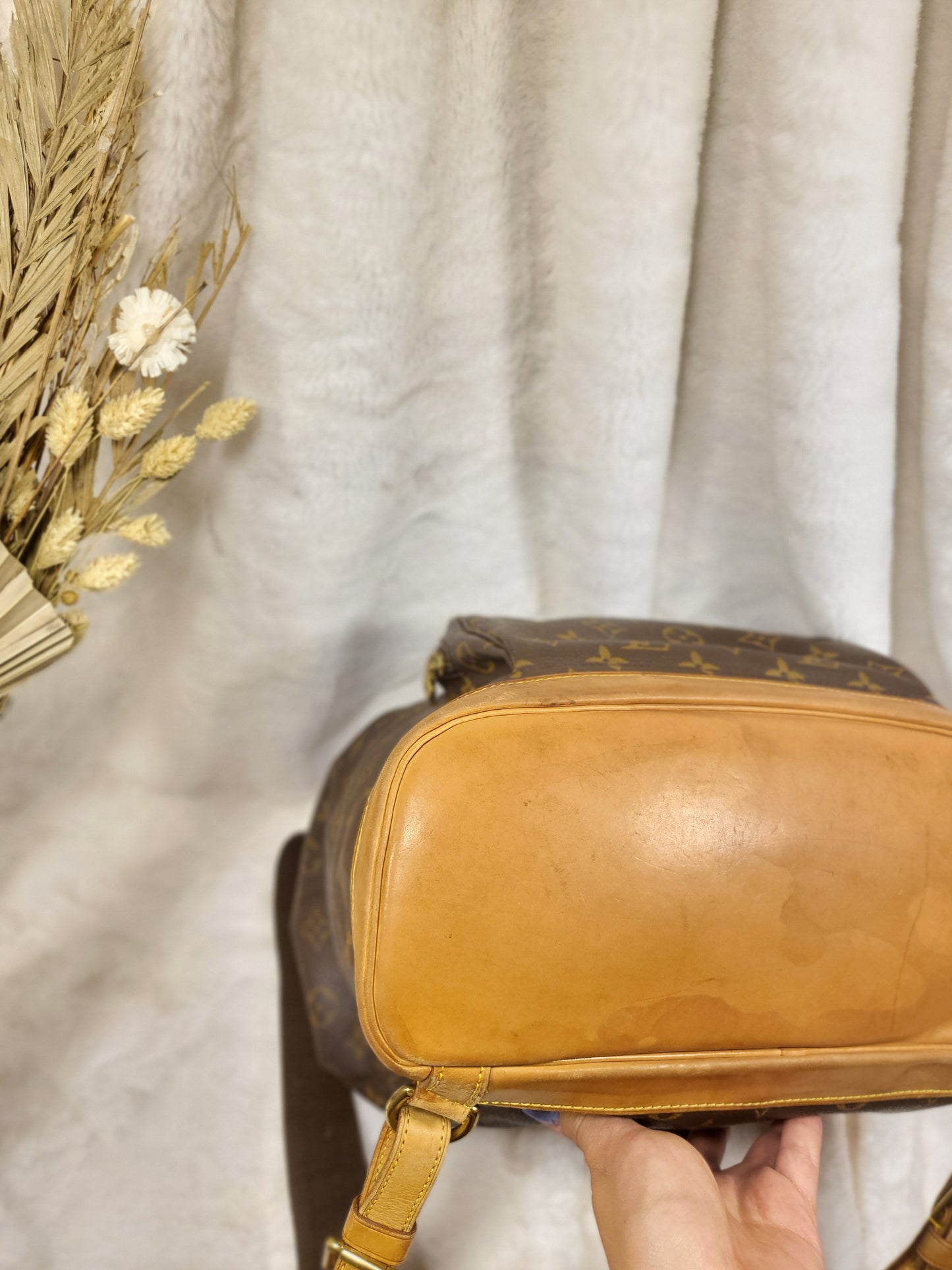 Authentic pre-owned Louis Vuitton Montsouris GM backpack