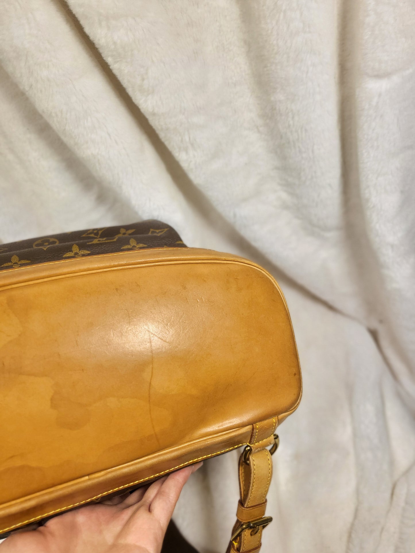 Authentic pre-owned Louis Vuitton Montsouris GM backpack