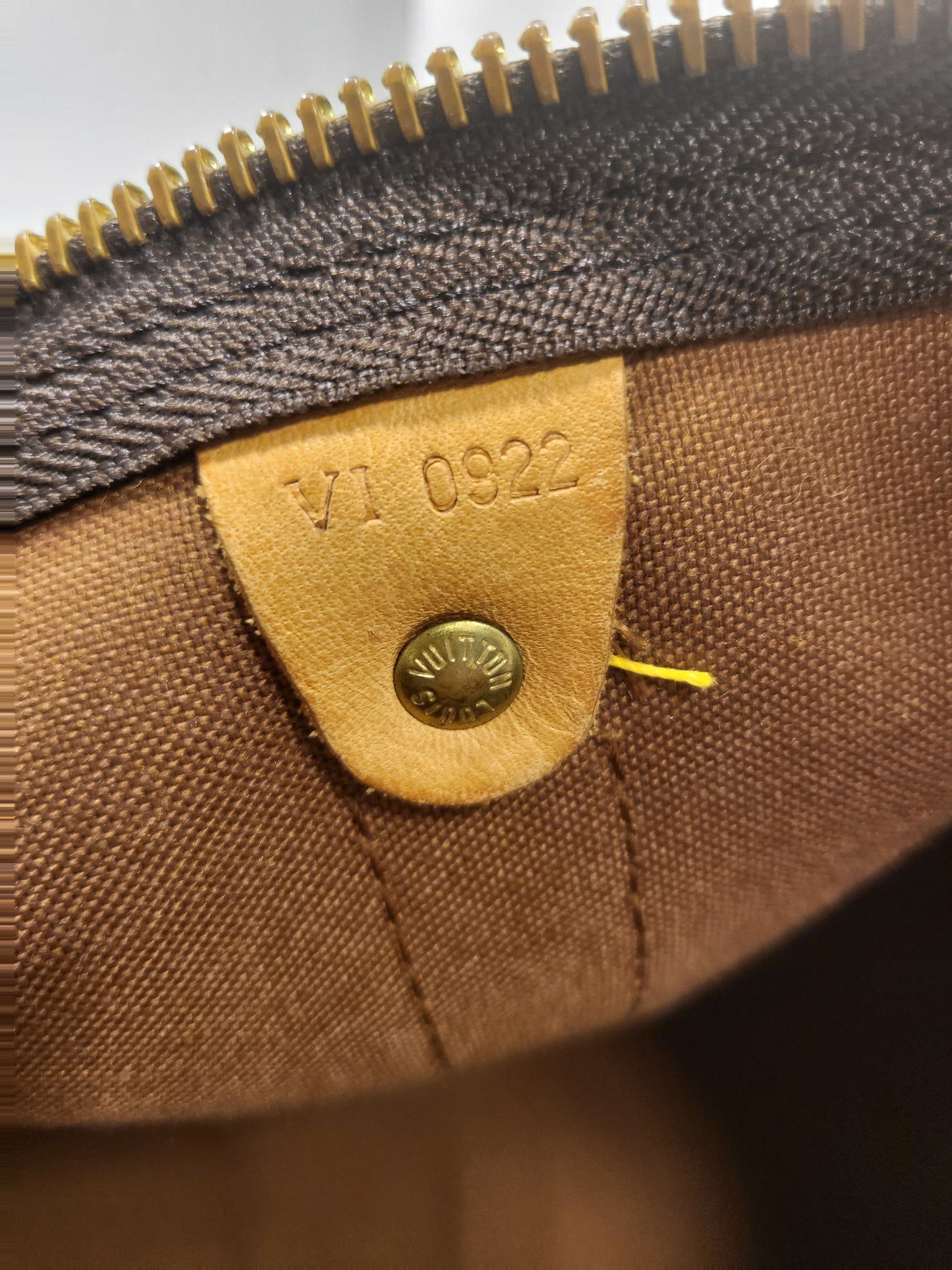 Authentic pre-owned Louis Vuitton Keepall 50 bandoliere travel duffel bag