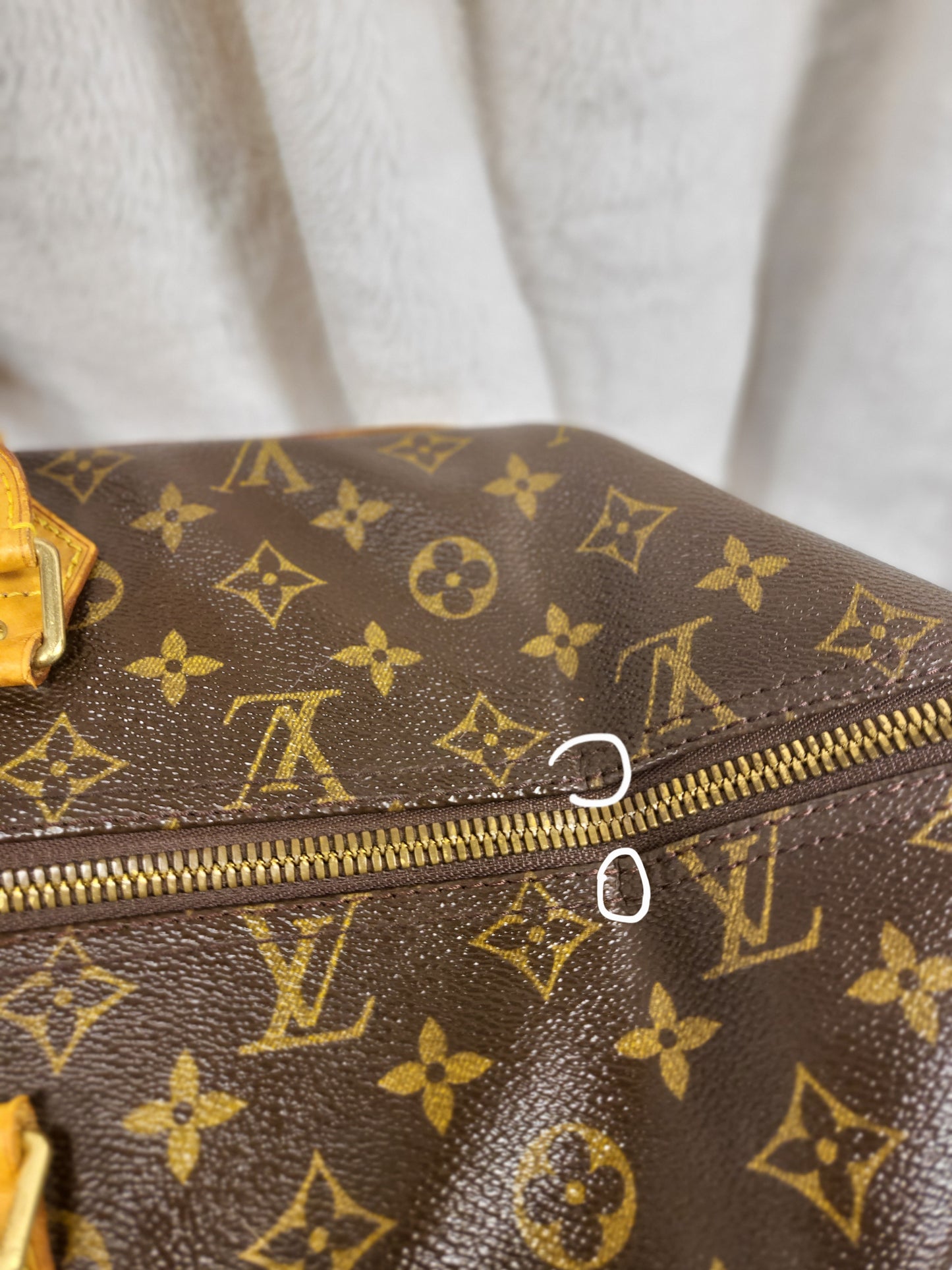 Authentic pre-owned Louis Vuitton Cruiser 40