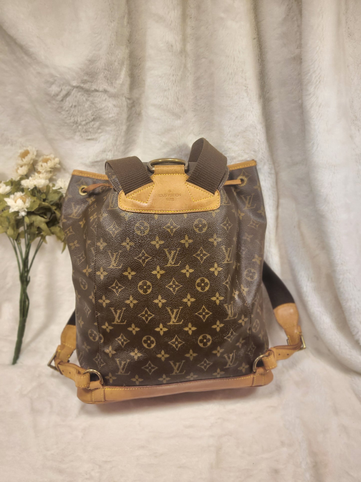 Authentic pre-owned Louis Vuitton Montsouris GM backpack