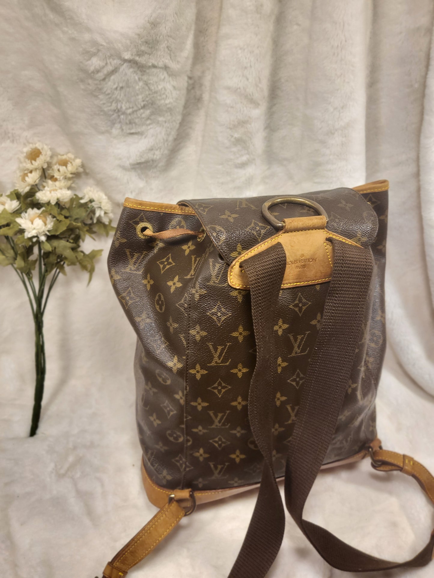 Authentic pre-owned Louis Vuitton Montsouris GM backpack