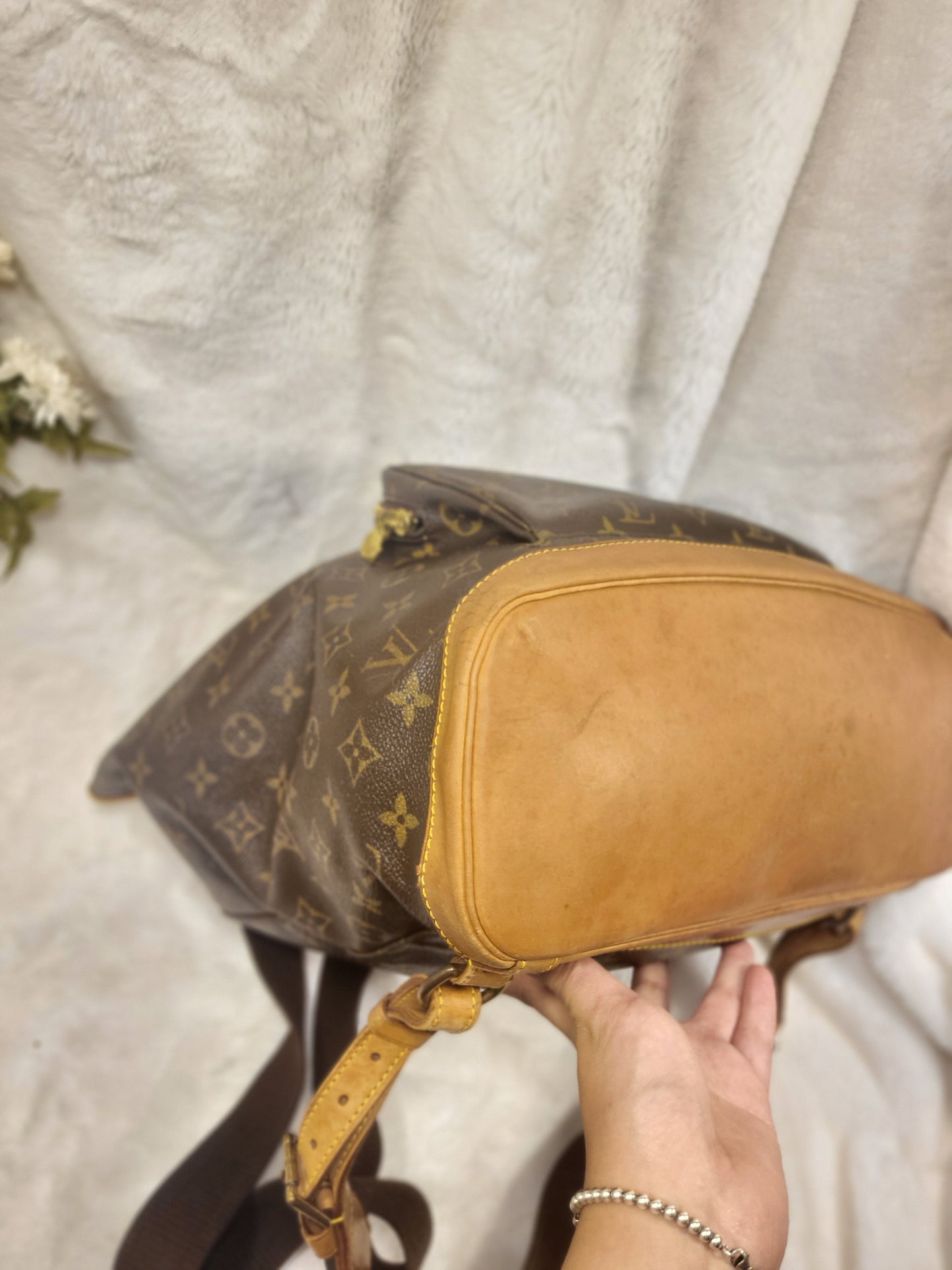 Authentic pre-owned Louis Vuitton Montsouris GM backpack