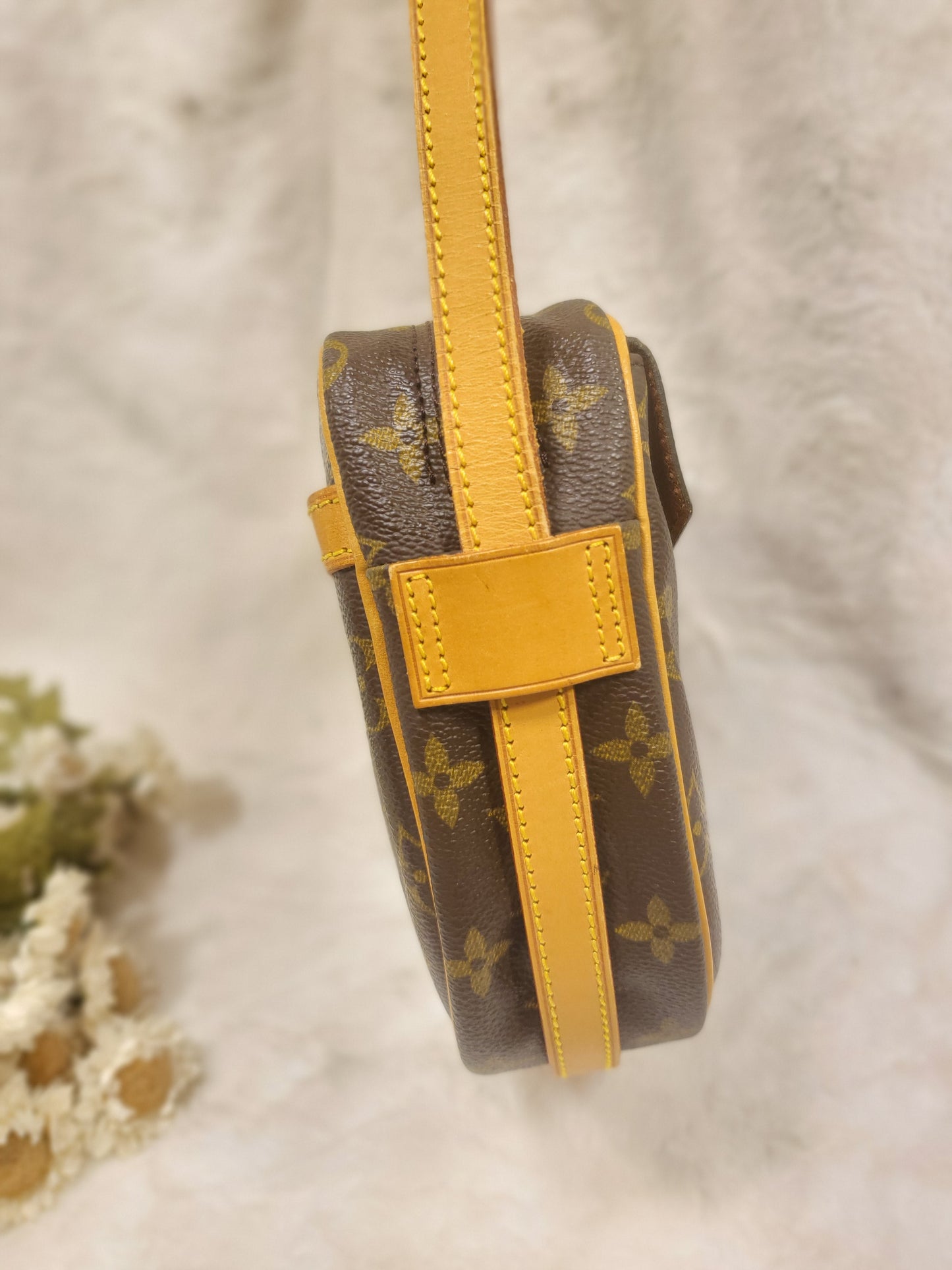 Authentic pre-owned Louis Vuitton Jeune Fille mm crossbody shoulder bag