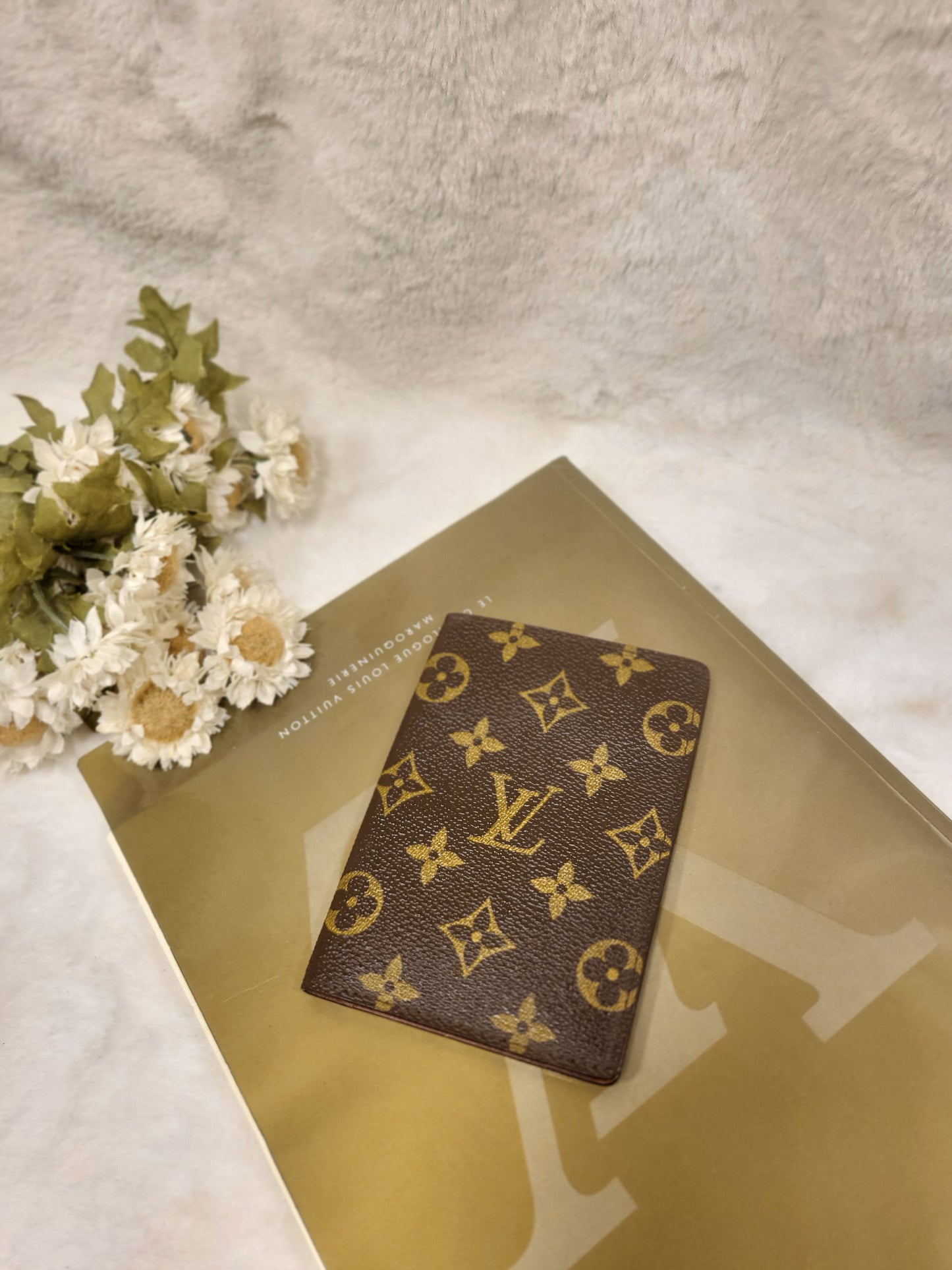 Authentic pre-owned Louis Vuitton passport holder